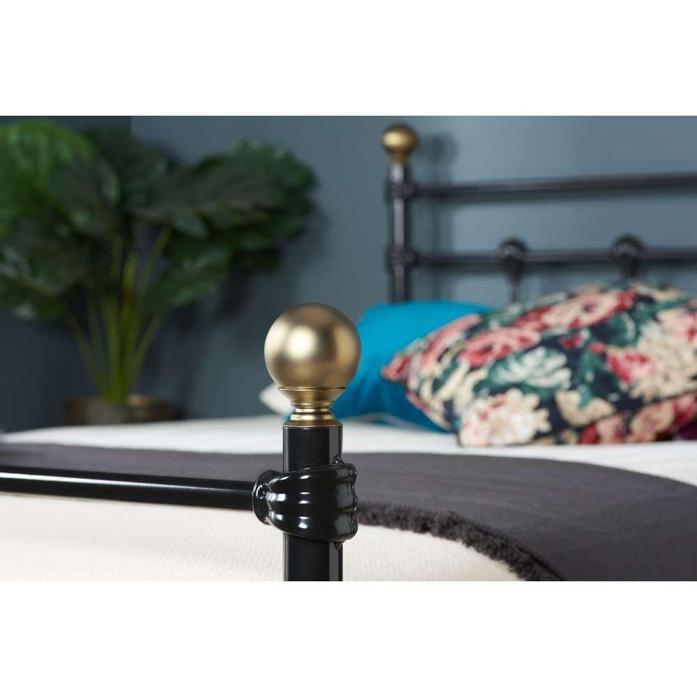 Black - Birlea - Atlas Metal Bed - 3