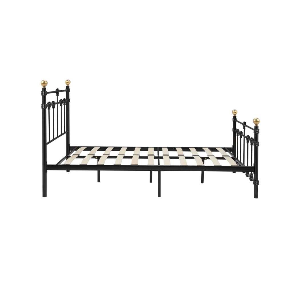 Black - Birlea - Atlas Metal Bed - 8