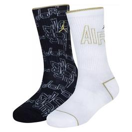 Air Jordan 2PK Crew Sock Ch41