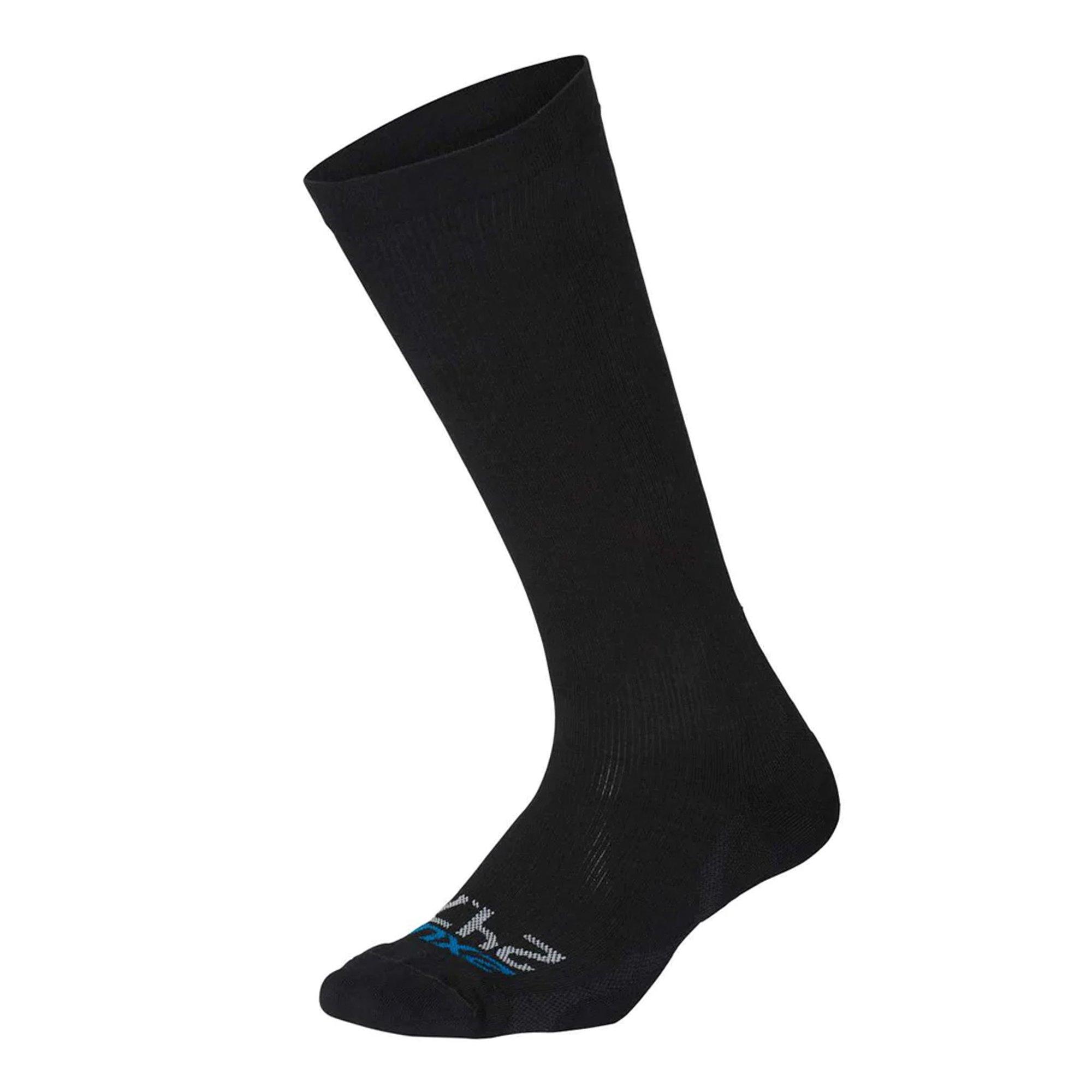 Black/Black - 2XU - 24/7 Compression Socks 1 Pack - 1