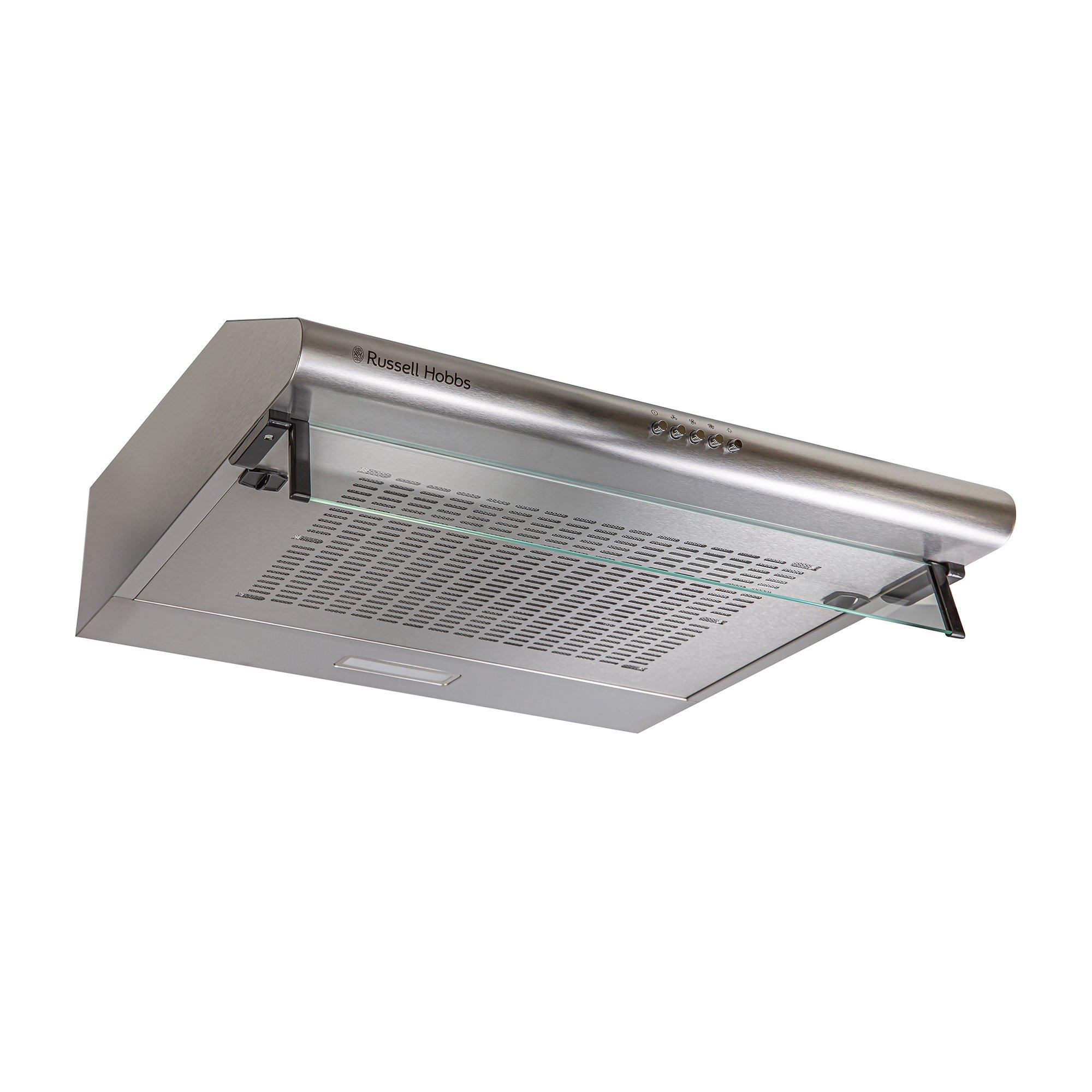 Stainless Steel - Russell Hobbs - RHVSRCH602SS-M 60cm Wide Visor Cooker Hood - 4