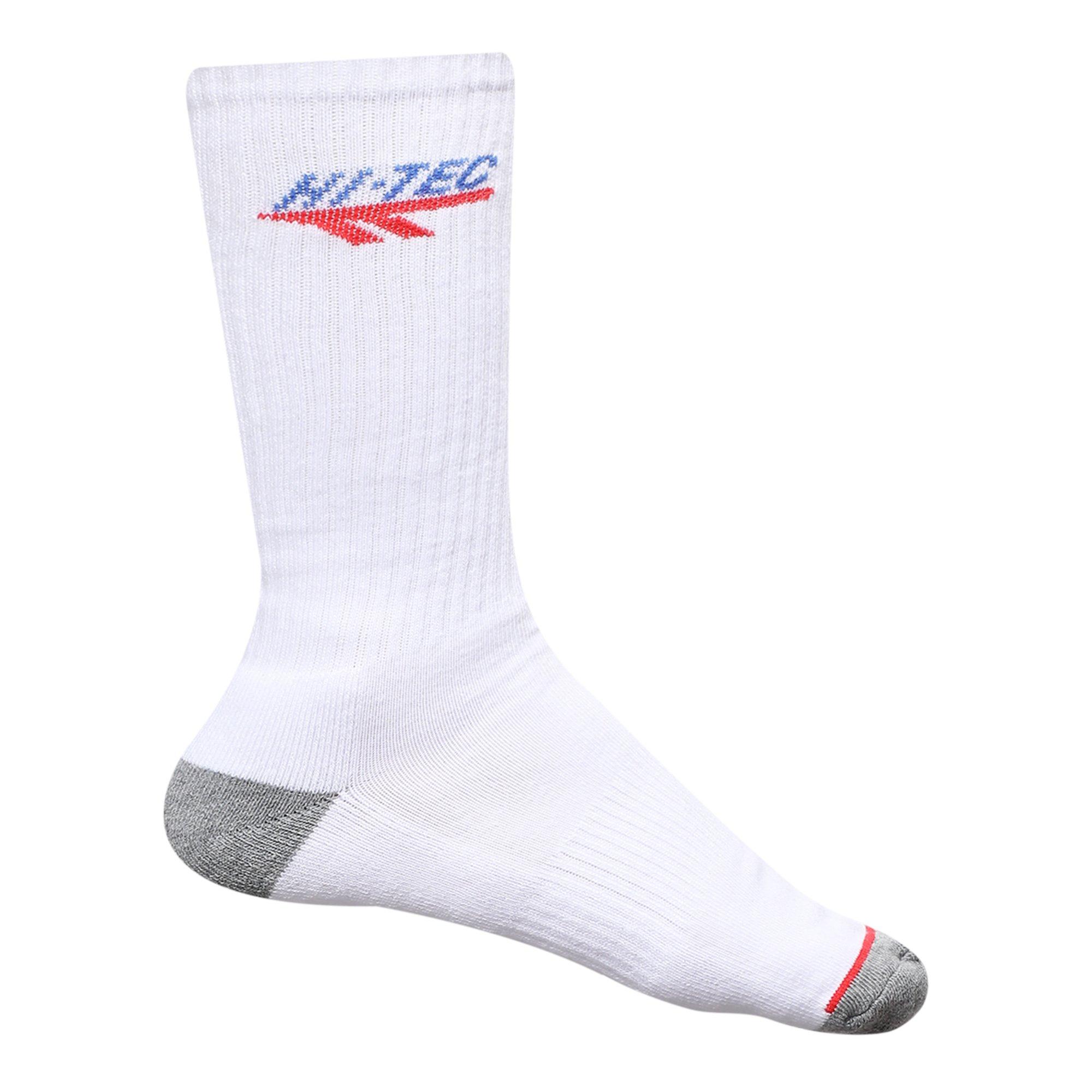 White - Hi Tec - Crew Socks 3-Pack - 2