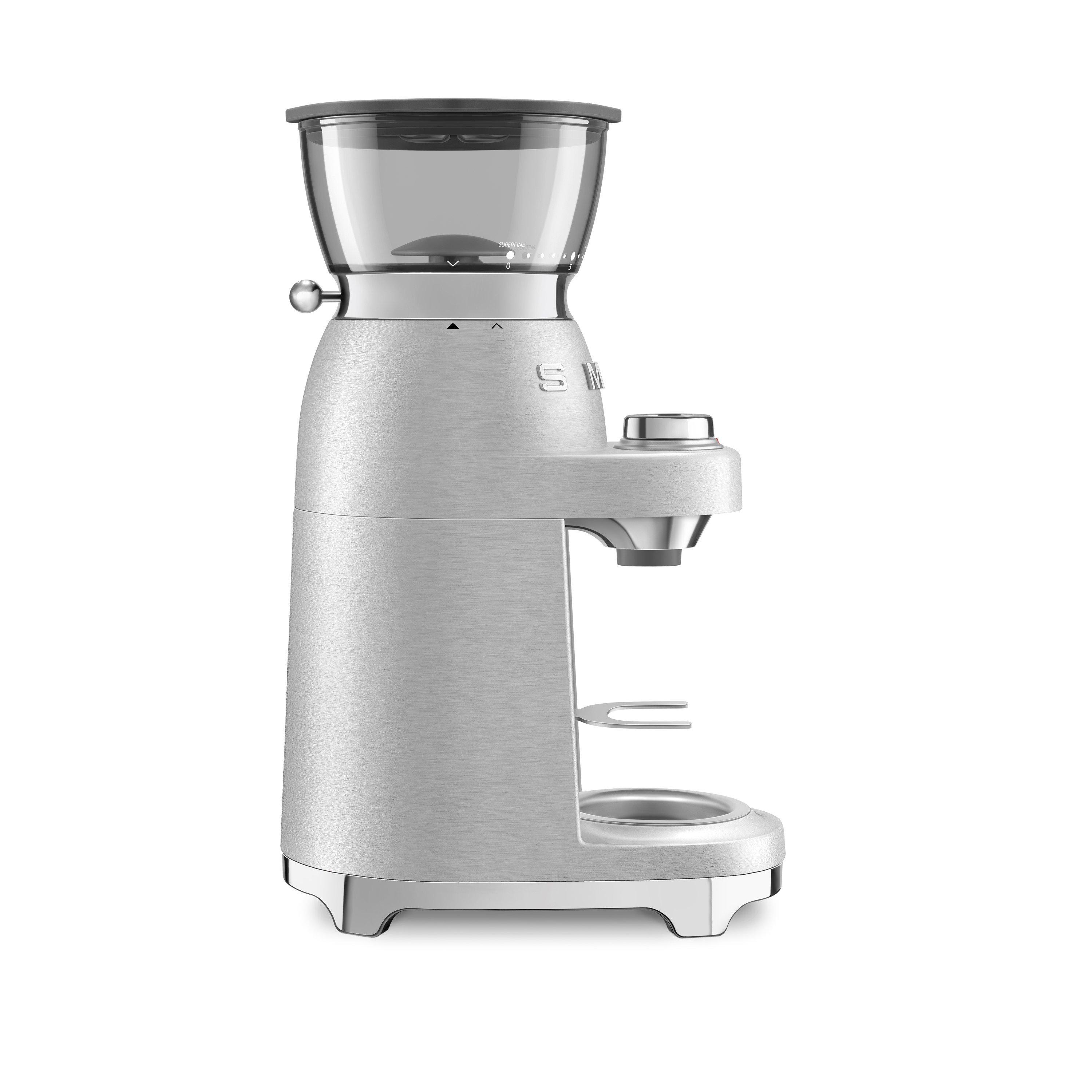 Stainless Steel - Smeg - 50s Style Multi-Setting Coffee Grinder - 2