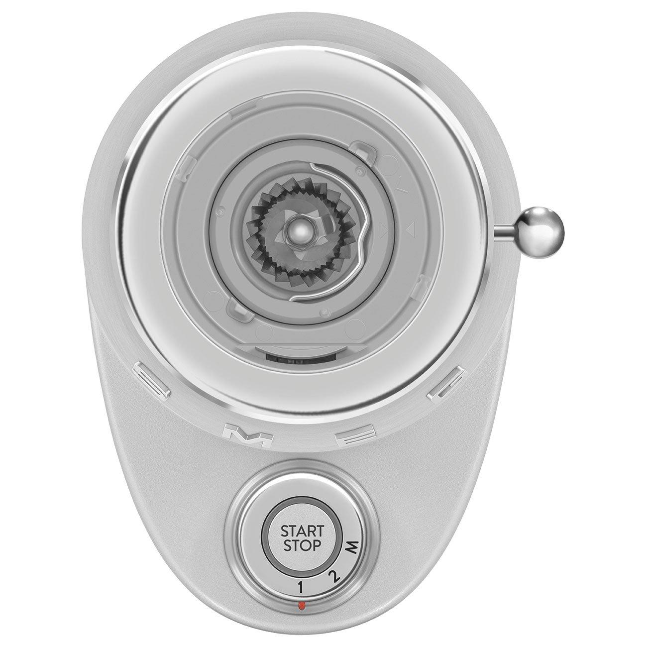 Stainless Steel - Smeg - 50s Style Multi-Setting Coffee Grinder - 8