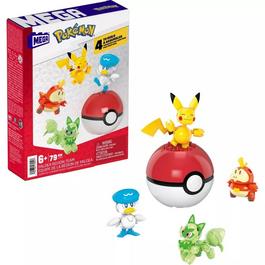 Pokemon Mega Construx Pokeball Paldea Partners