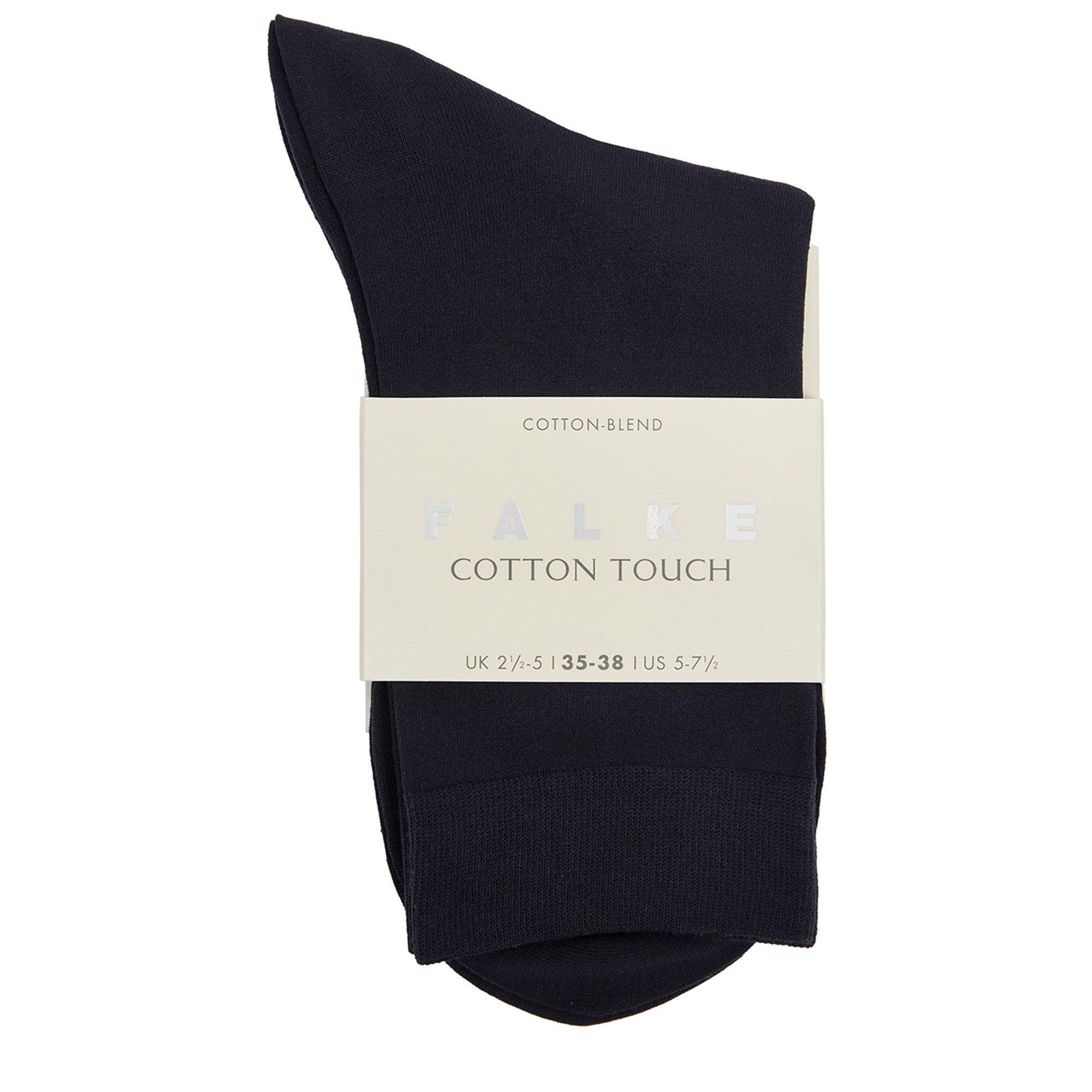NAVY - Falke - S COTTON TOUCH CASUAL SOCK - 2
