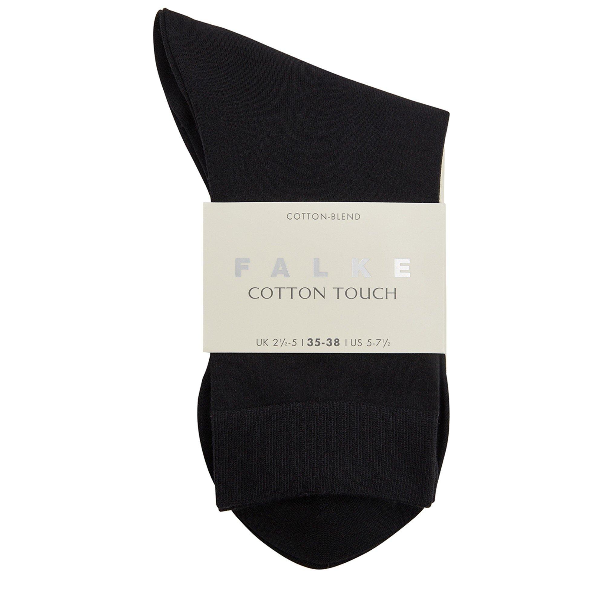 BLACK - Falke - S COTTON TOUCH CASUAL SOCK - 2