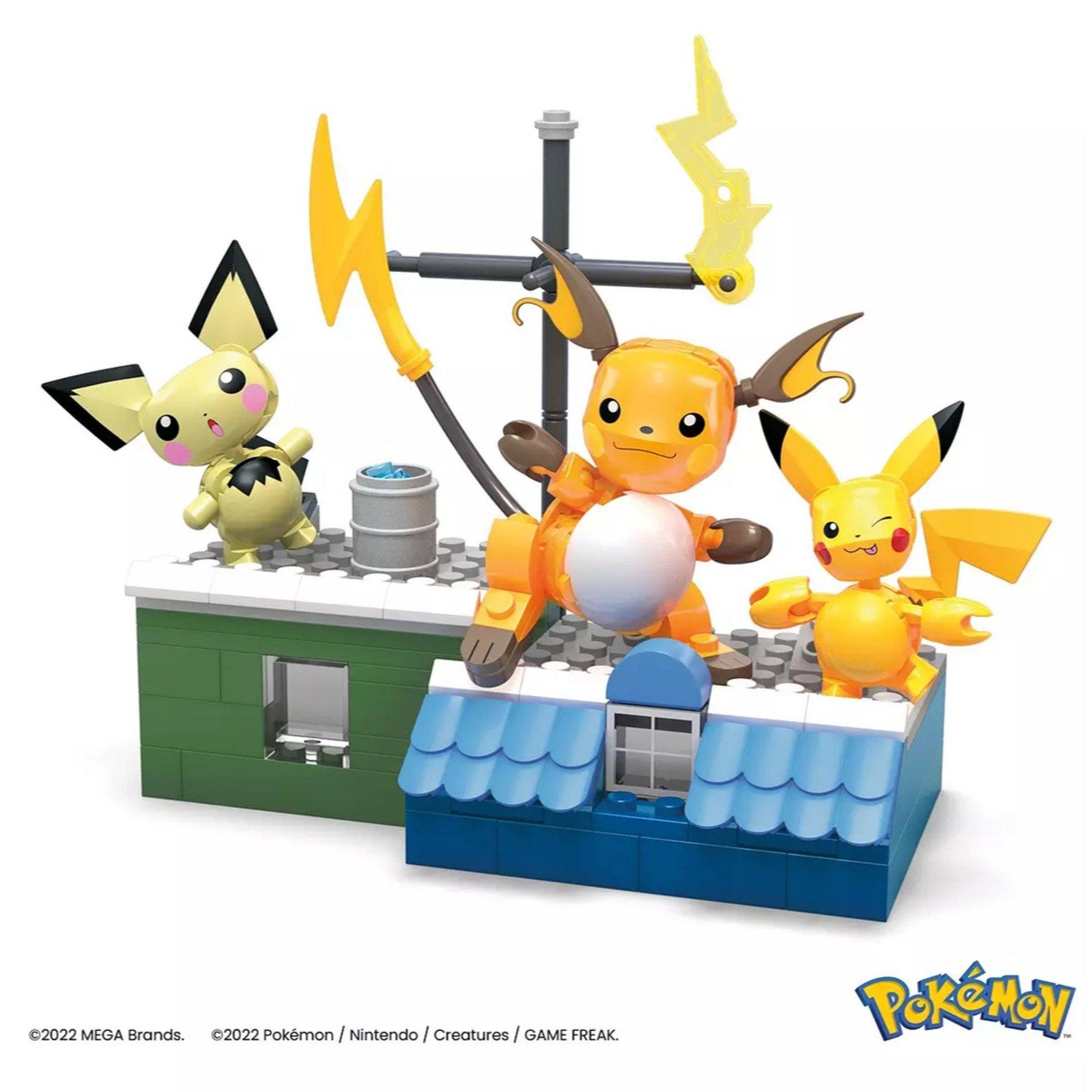 Multi Format An - Pokemon - Mega Construx Pokémon 3 Style Picachu Evolution - 2