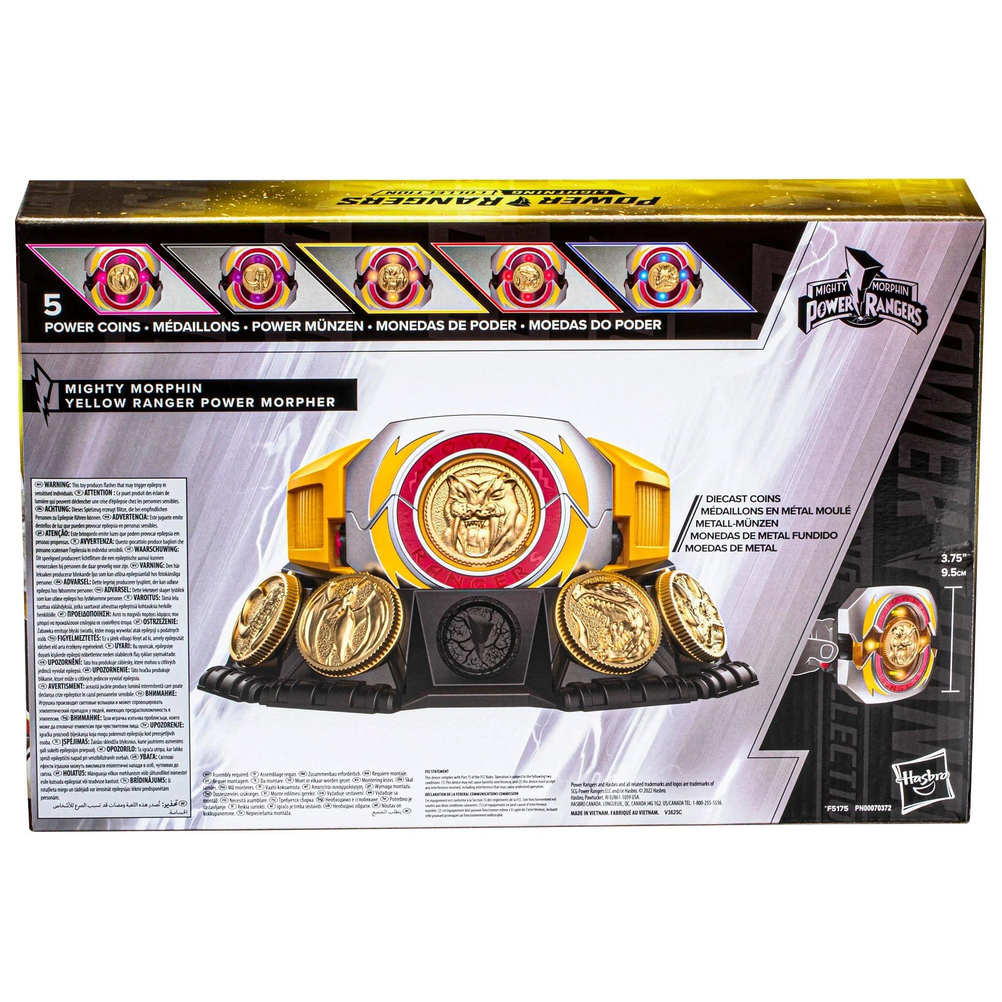 Merchandise - Power Rangers - FIG PRG LIGHT MM YLW RNG POW - 6