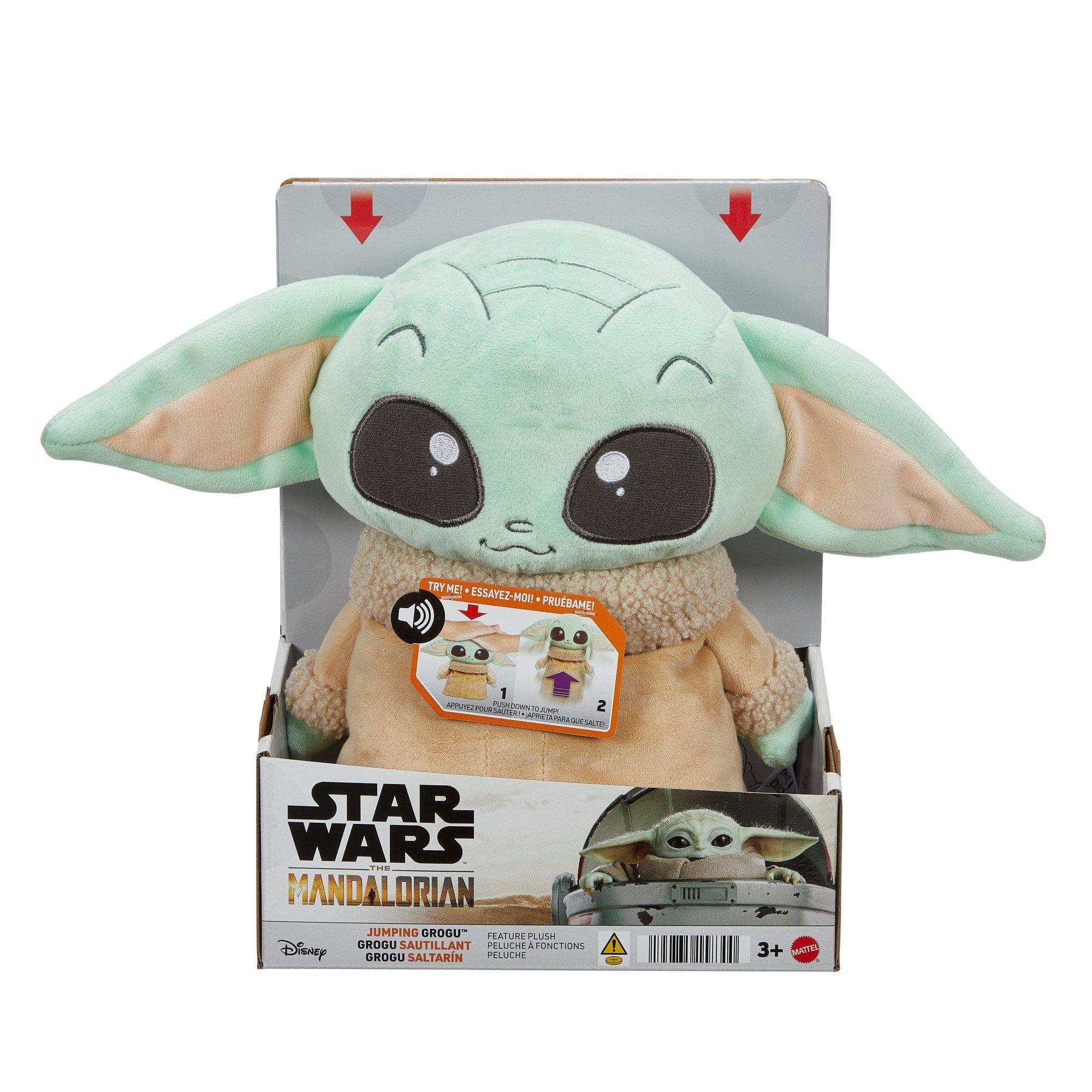 Multi Format An - Star Wars - SW Jumping Grogu Feature Plush - 1