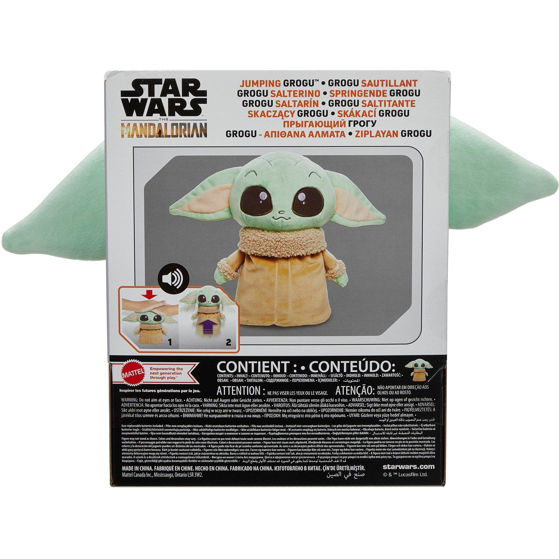 Multi Format An - Star Wars - SW Jumping Grogu Feature Plush - 5