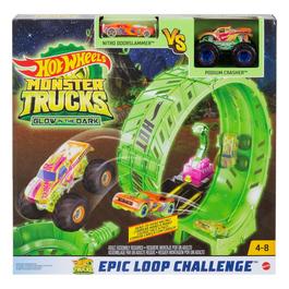 Hot Wheels GAME Hot Wheels Monster Trucks Glow in the Dark Epic Loop