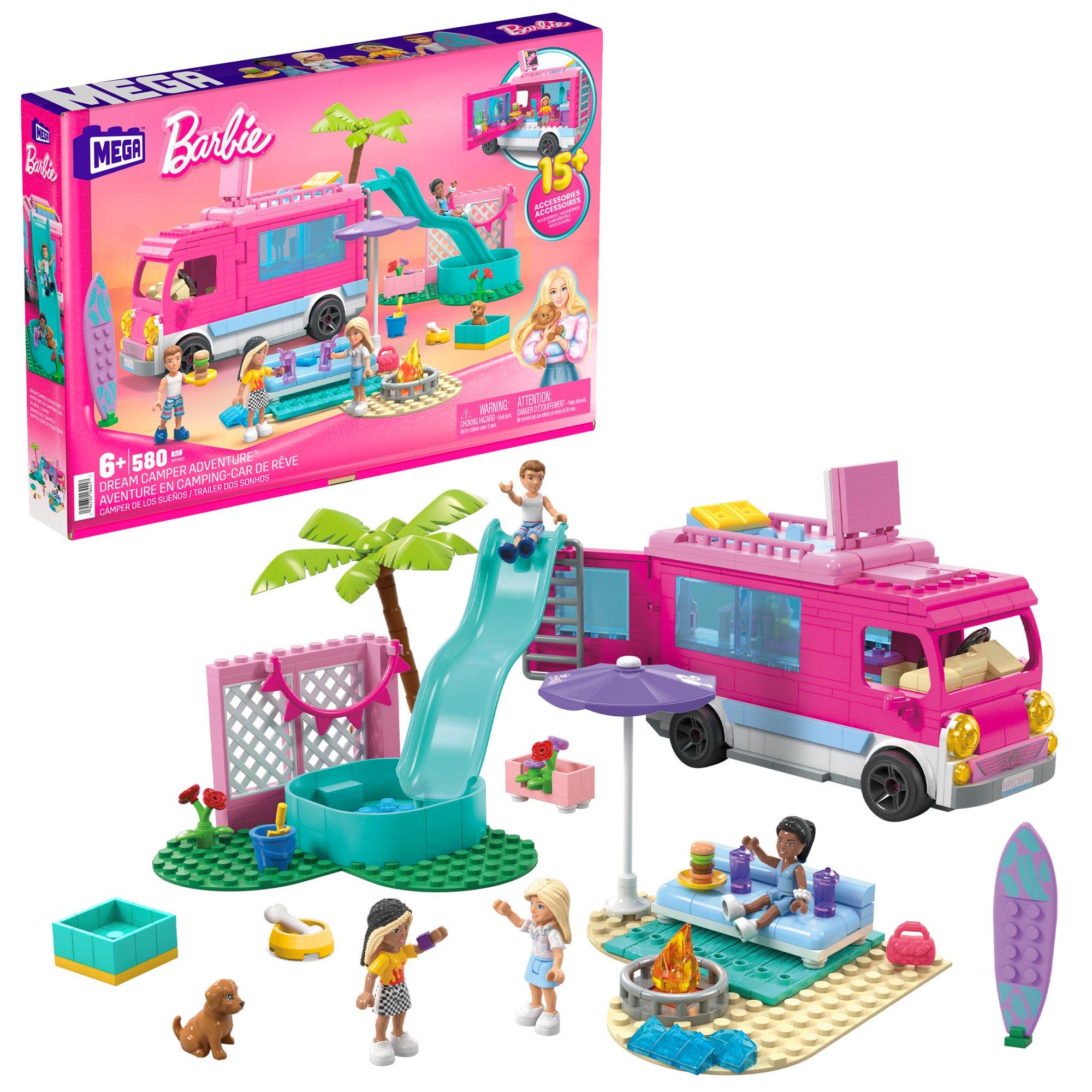 Multi Format An - Barbie - Mega Construx Barbie - Dreamcamper - 2