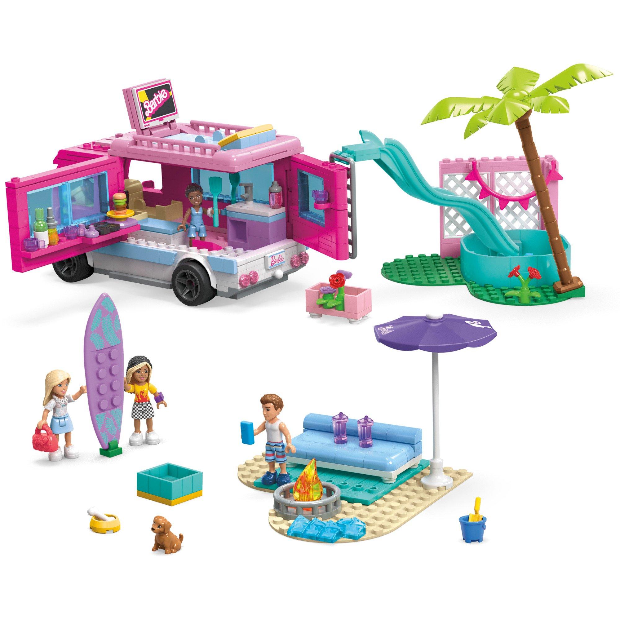 Multi Format An - Barbie - Mega Construx Barbie - Dreamcamper - 3