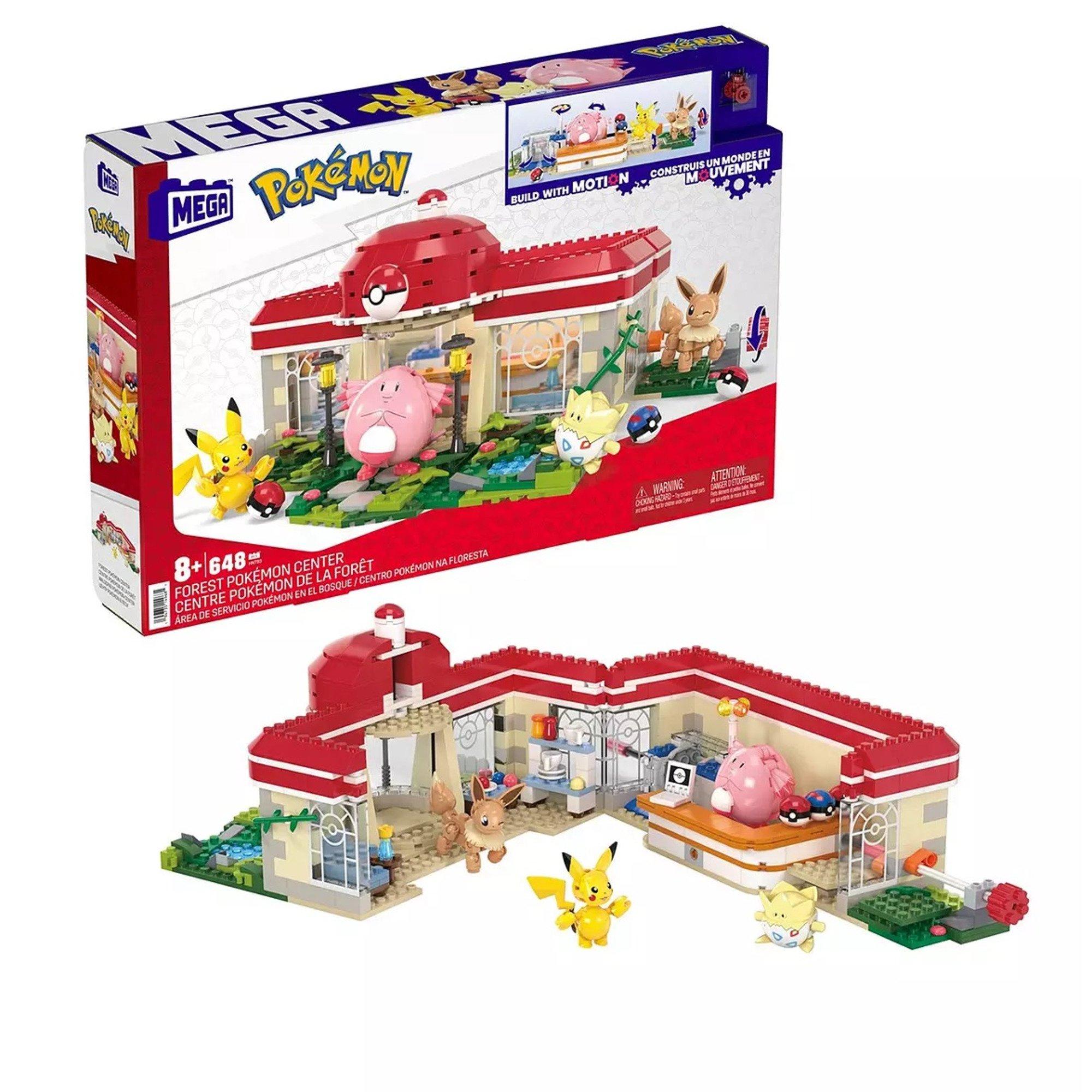 Multi Format An --> Multi Format Un - Pokemon - Mega Construx Forest Pokemon Centre - 1
