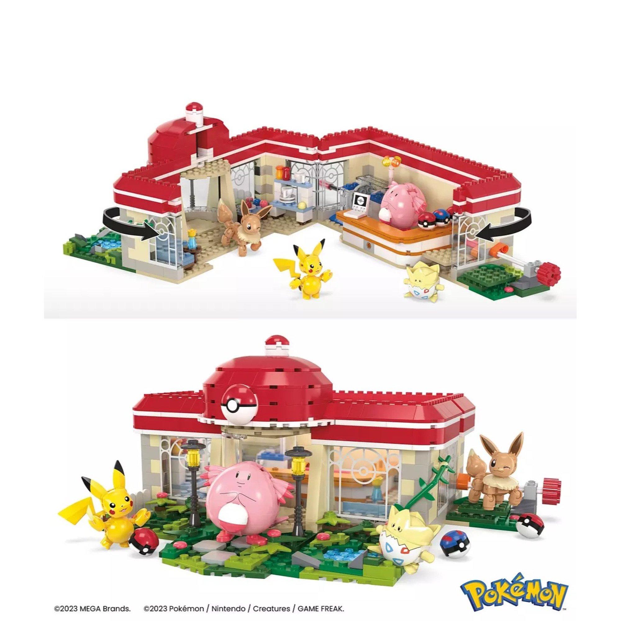 Multi Format An --> Multi Format Un - Pokemon - Mega Construx Forest Pokemon Centre - 2