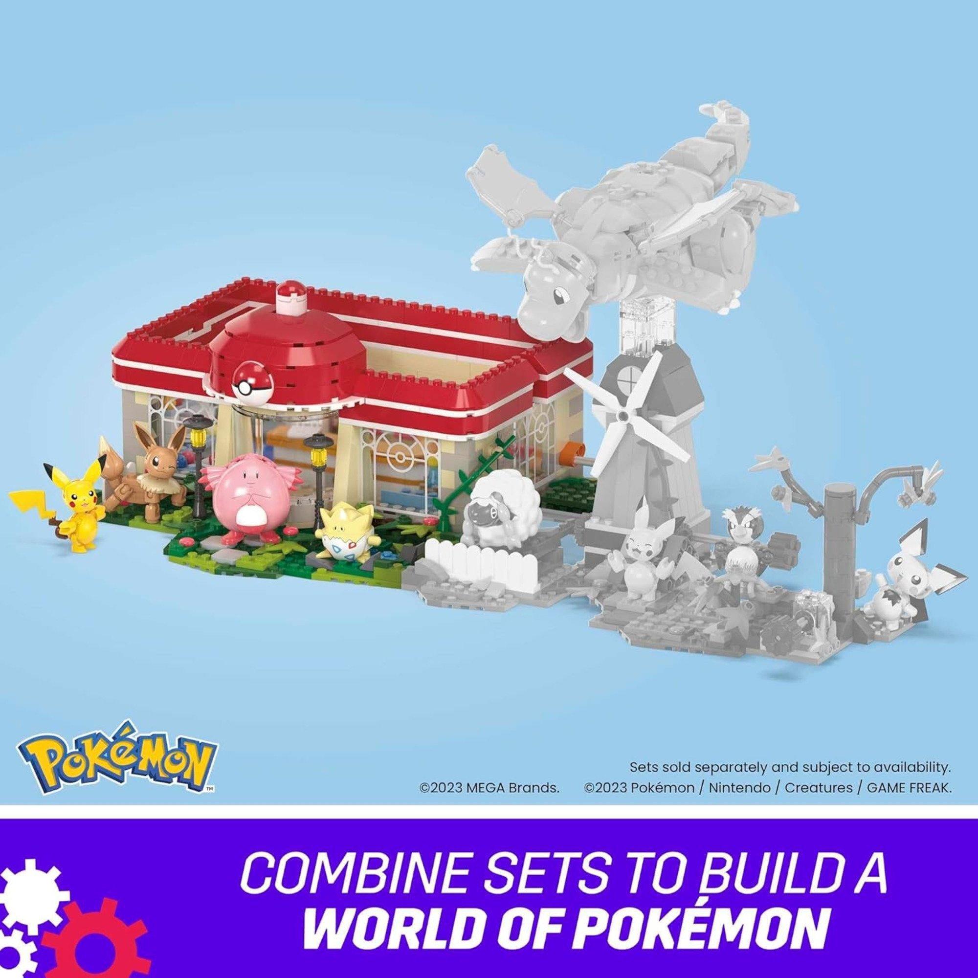 Multi Format An --> Multi Format Un - Pokemon - Mega Construx Forest Pokemon Centre - 5