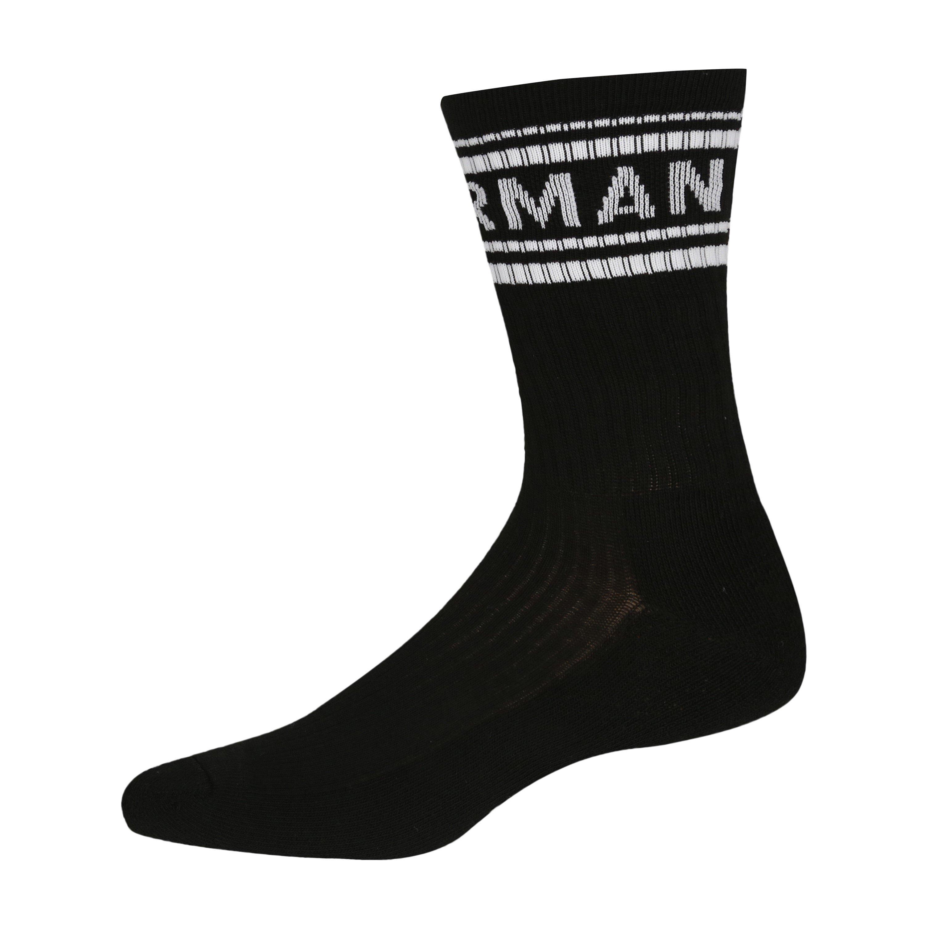 Blanc/Noir/Gris - Ben Sherman - Ben Sherman Mens 3 Pack Sport Socks - 4