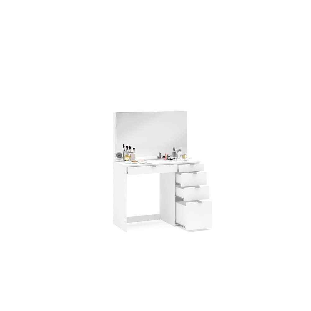 White - Birlea - Ava 5 Drawer Dressing Table - 4