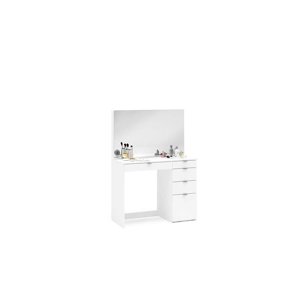 White - Birlea - Ava 5 Drawer Dressing Table - 6