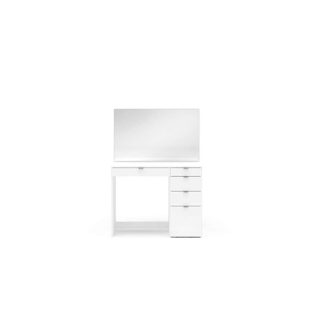 White - Birlea - Ava 5 Drawer Dressing Table - 9
