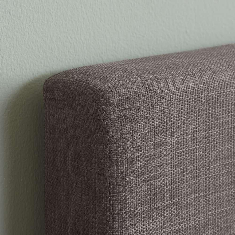 Grey - Birlea - Birlea Berlin Fabric Ottoman In Grey - 5