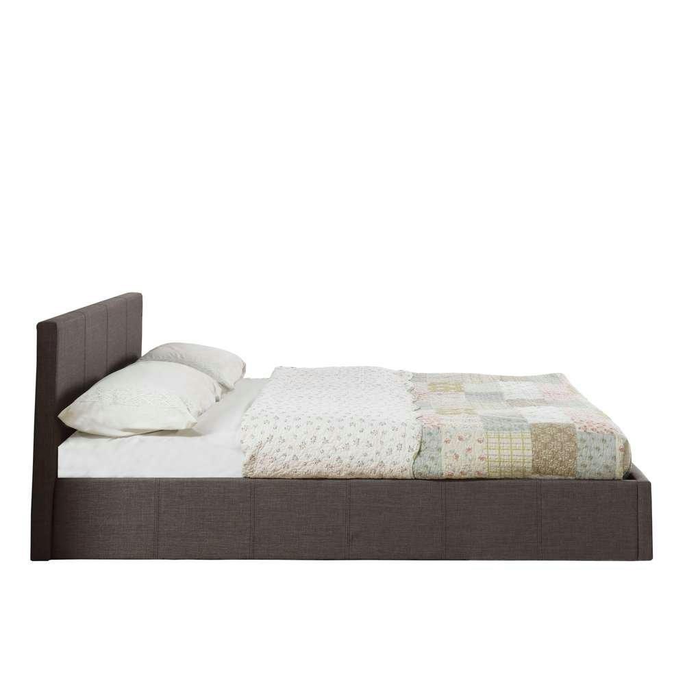 Grey - Birlea - Birlea Berlin Fabric Ottoman In Grey - 10