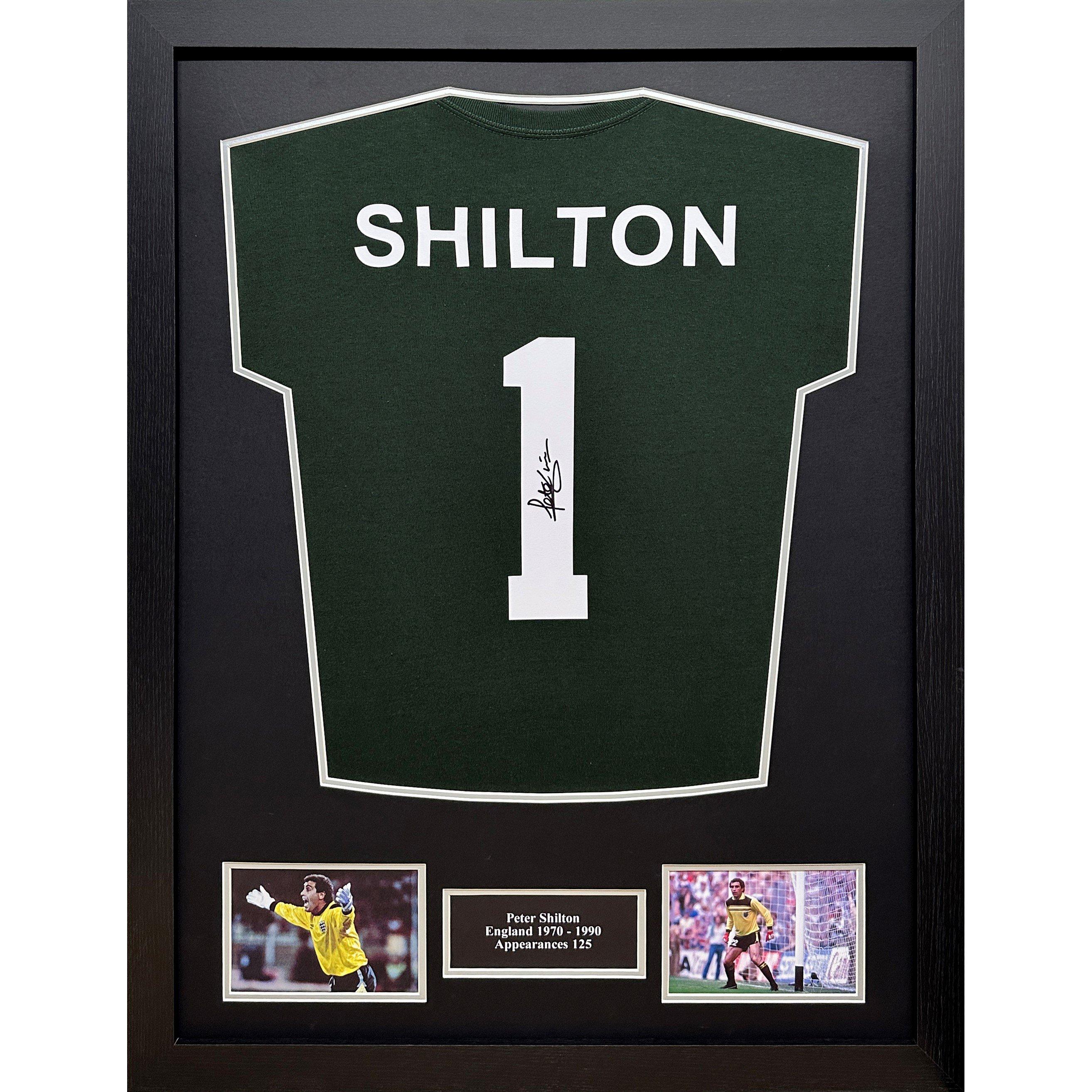 White - AllStarSignings Ltd - Peter Shilton signed retro goalkeeper shirt - 1