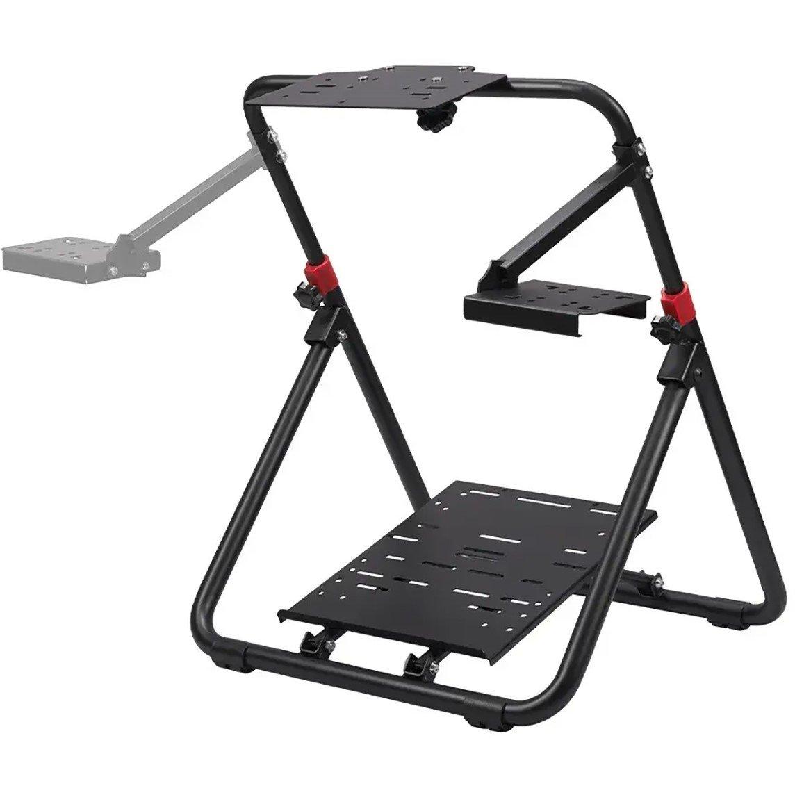 Black - Subsonic - Gaming Racing Stand For Steering Wheels & Pedals - 1