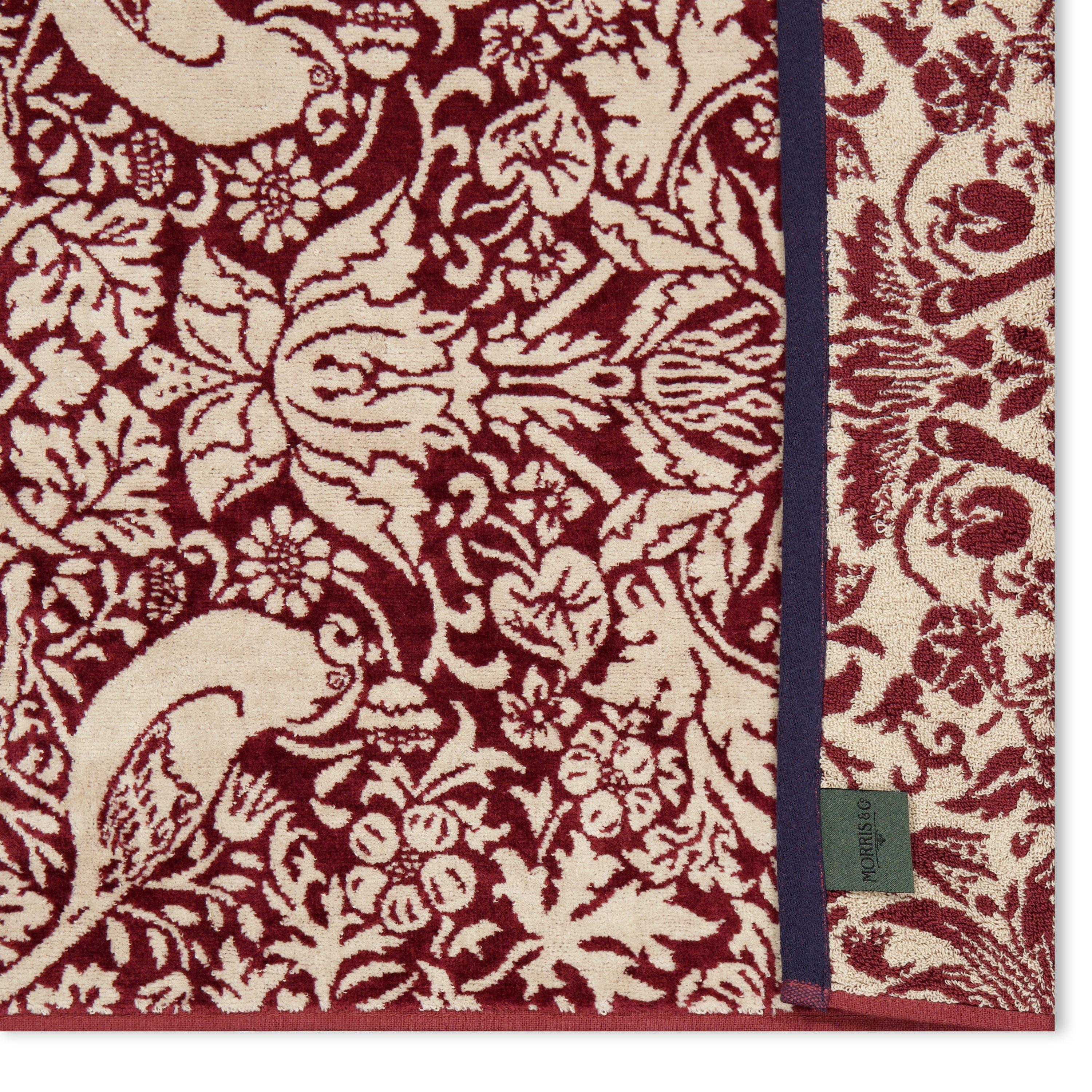 Blue - Morris and Co - Strawberry Thief Bathmat - 2