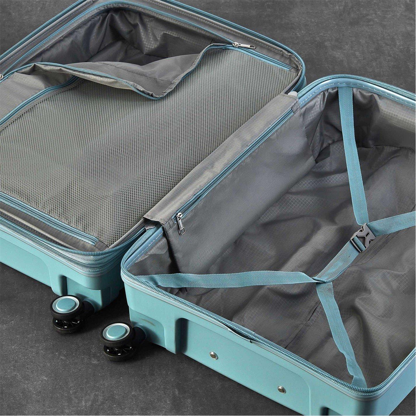 Light Blue - Rock - Sunwave Suitcase Light Blue - 5
