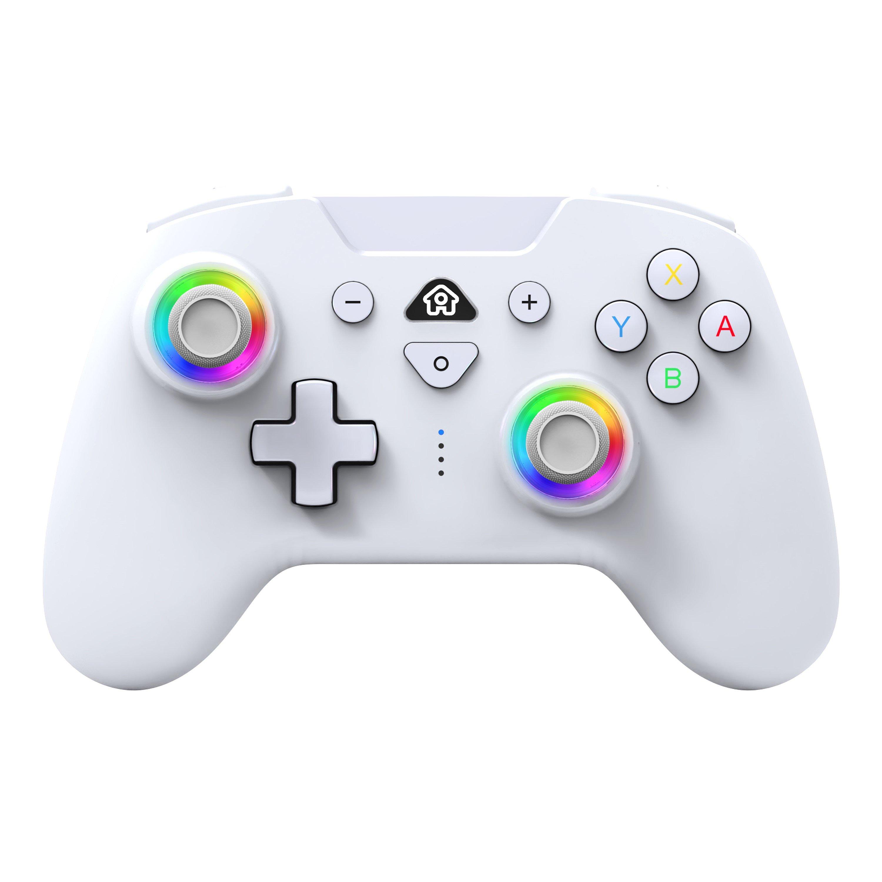 Subsonic  Bluetooth Wireless Led Nintendo Switch Controller - White