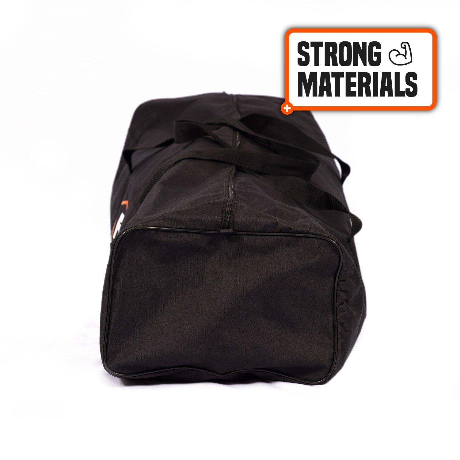 Black - Football Flick - Football Flick  Urban uPVC Football Goal Bag Large - 5