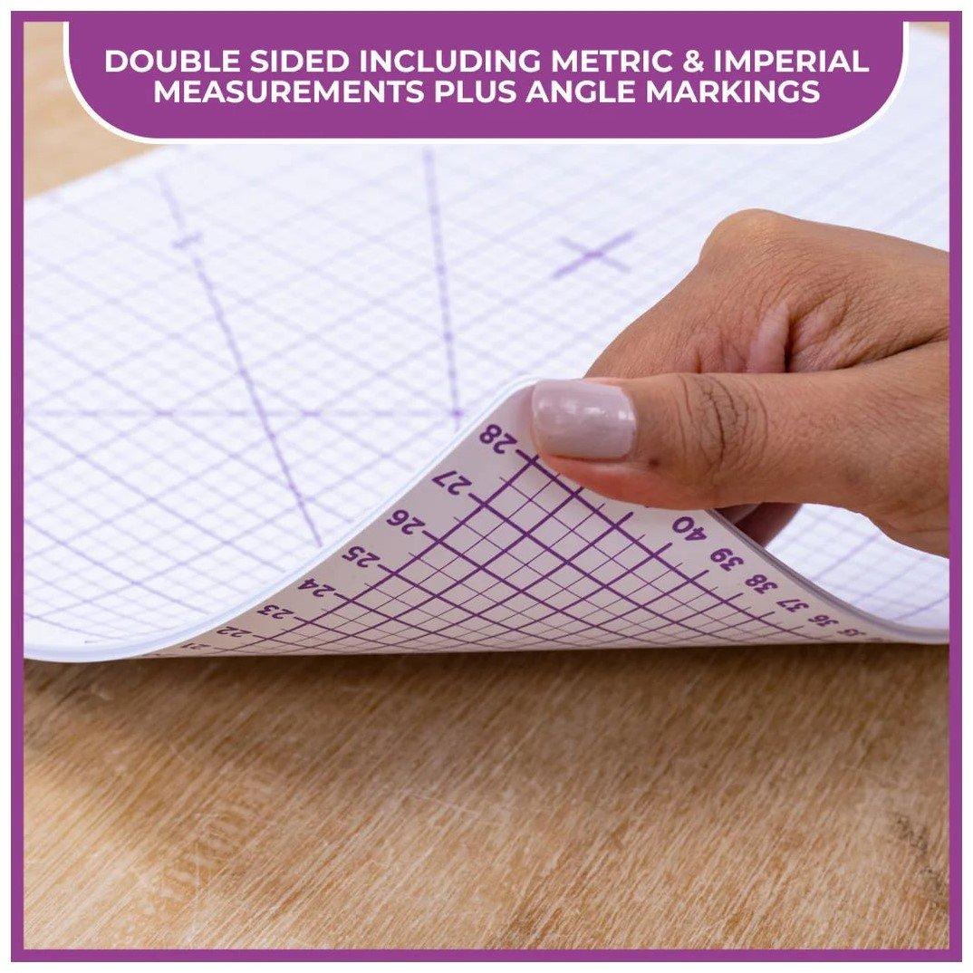 White - Crafters Companion - Cutting Mat - 12x18 - 3