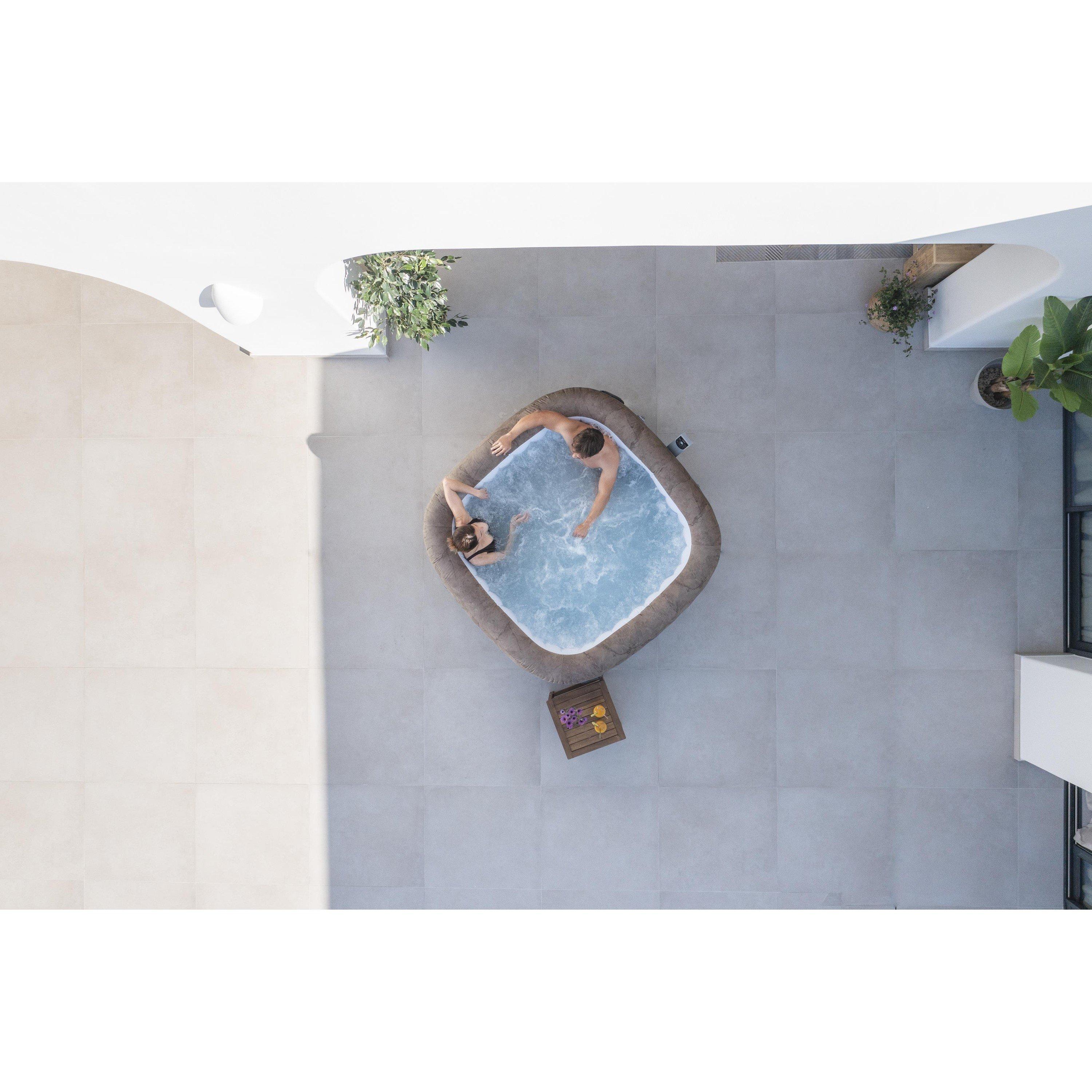 Brown Marble - Lay-Z-Spa - Lay-Z-Spa Rome Airjet - 4