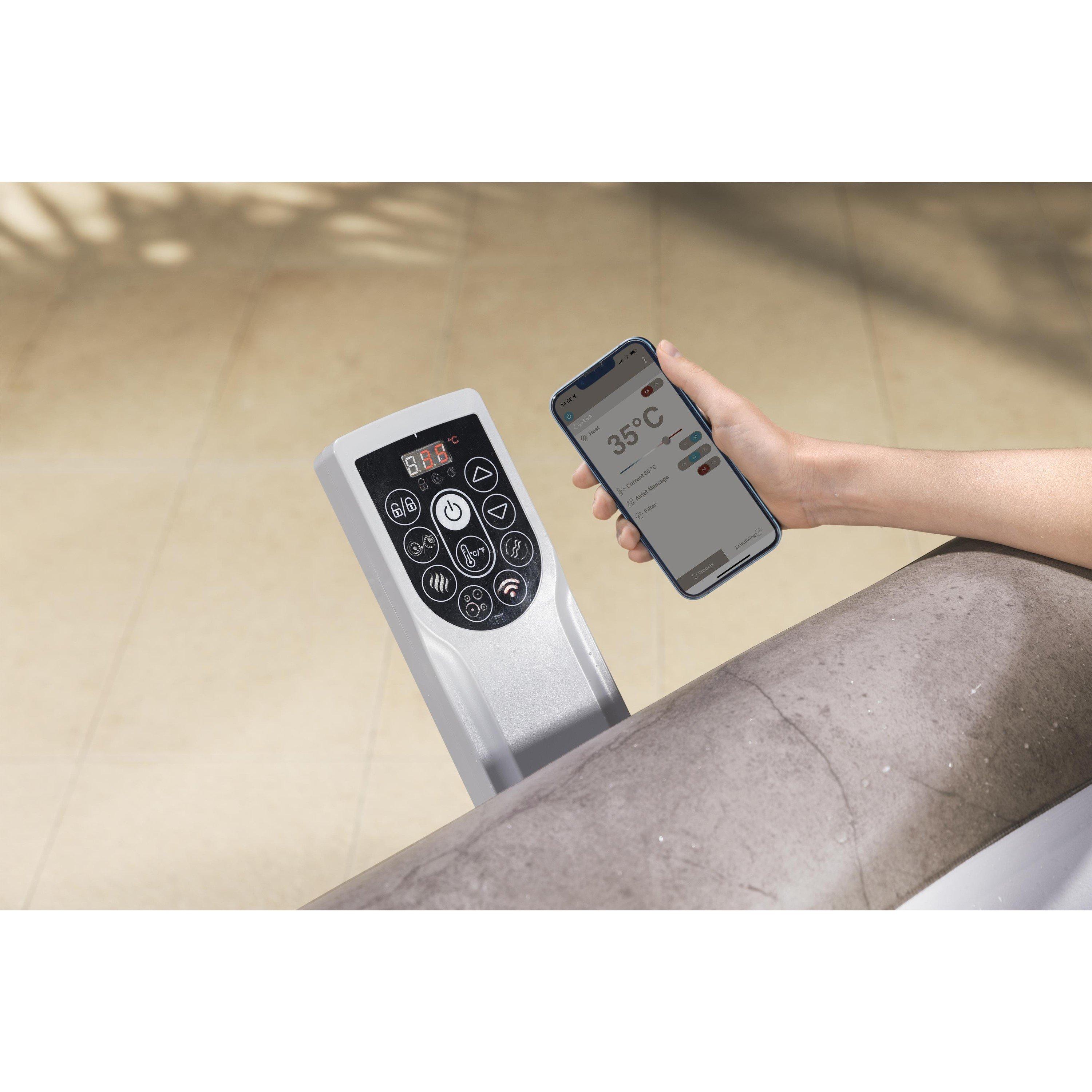 Brown Marble - Lay-Z-Spa - Lay-Z-Spa Rome Airjet - 5