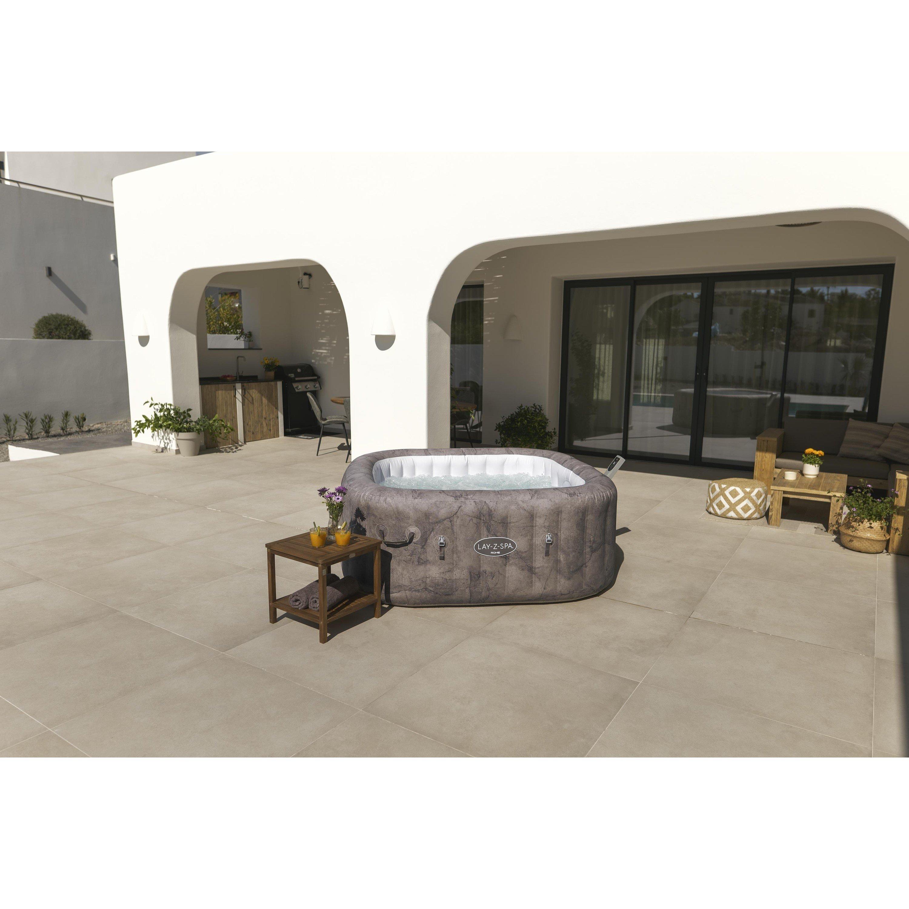 Brown Marble - Lay-Z-Spa - Lay-Z-Spa Rome Airjet - 6