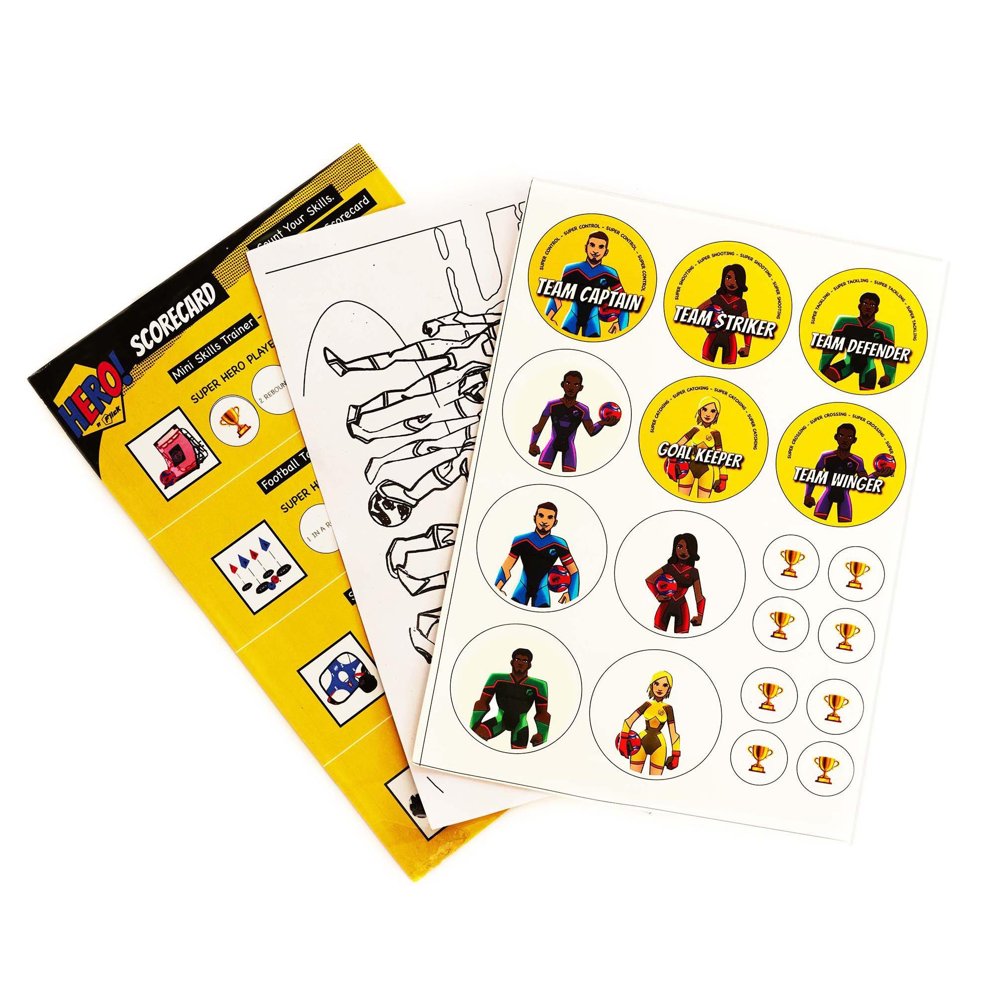Black - Football Flick - Football Flick HERO! Mini Skills  Belt - 8