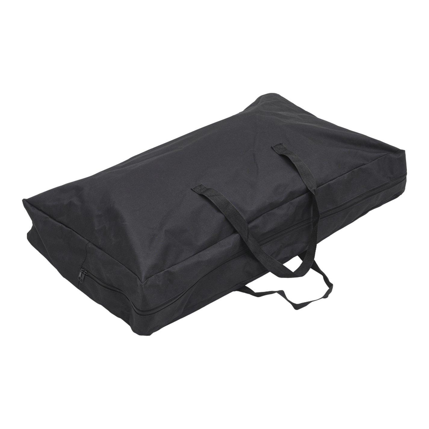 Black - Breeins Camping - Aluminum Camp Kitchen with Storage and Tables - 6