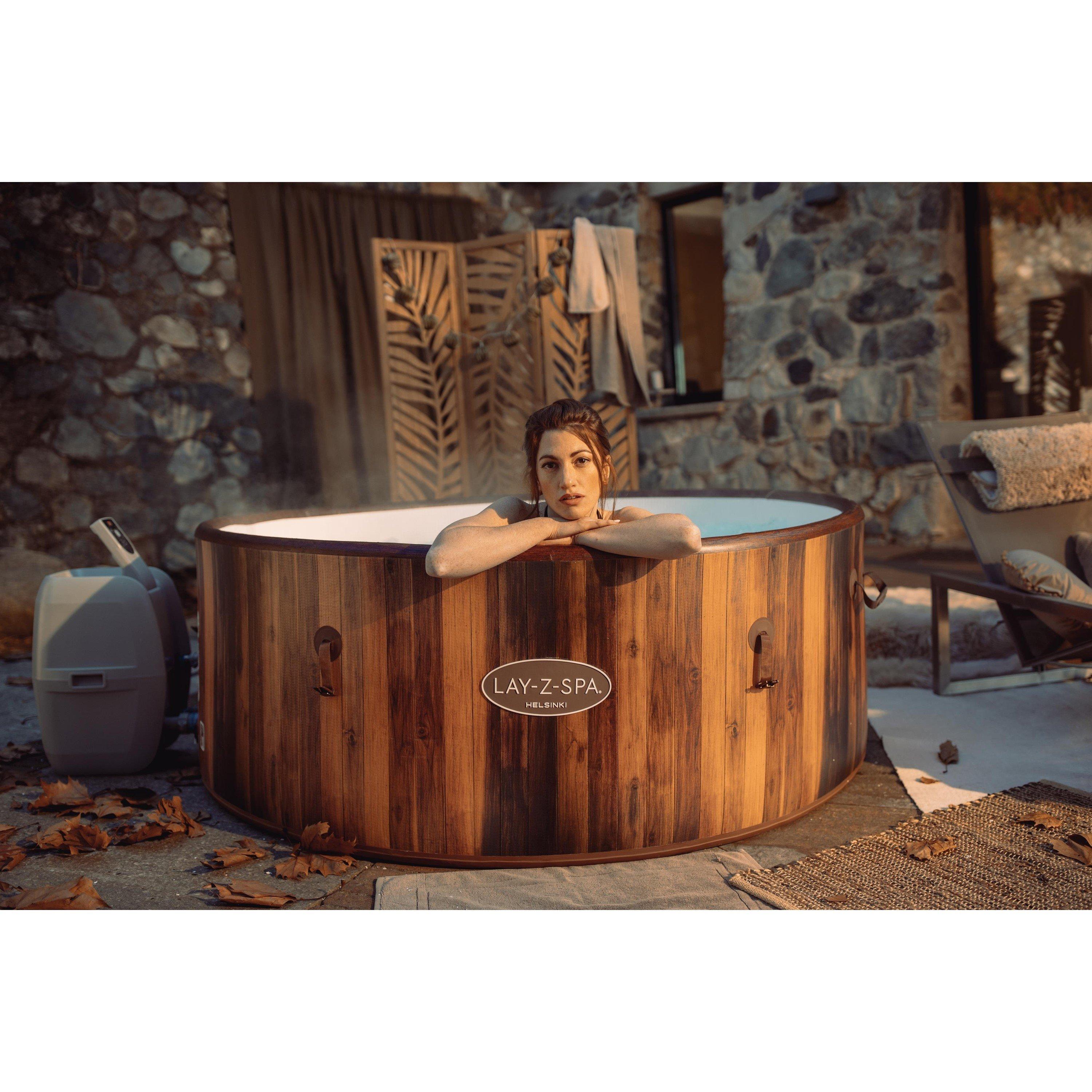Brown Wood - Lay-Z-Spa - Lay-Z-Spa Helsinki - 3