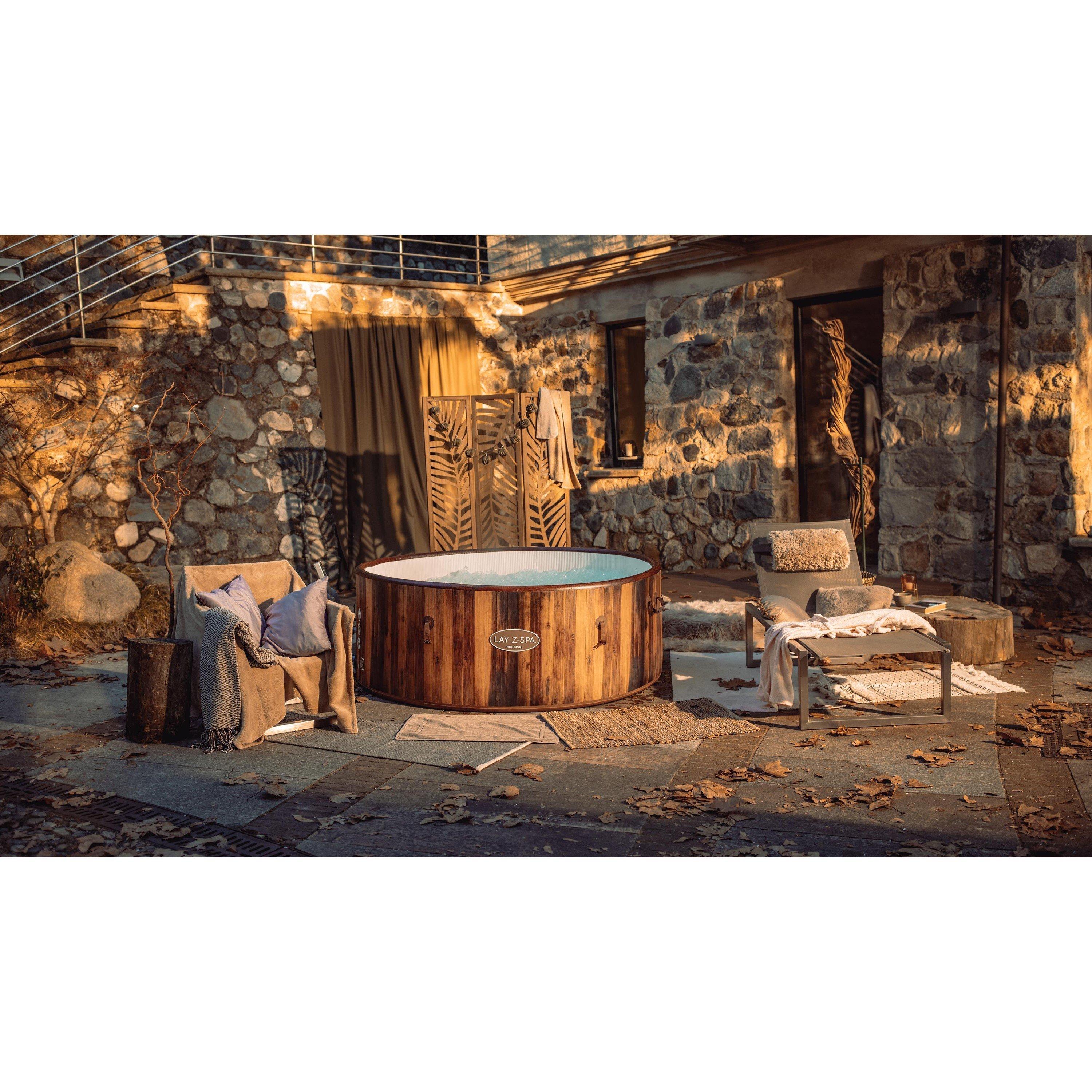 Brown Wood - Lay-Z-Spa - Lay-Z-Spa Helsinki - 5