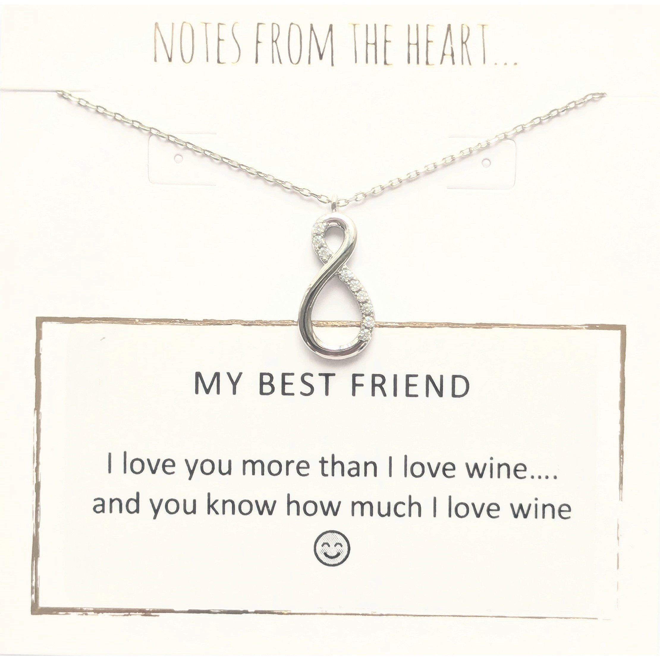 Notes From The Heart Women's My Best Friend - Silver