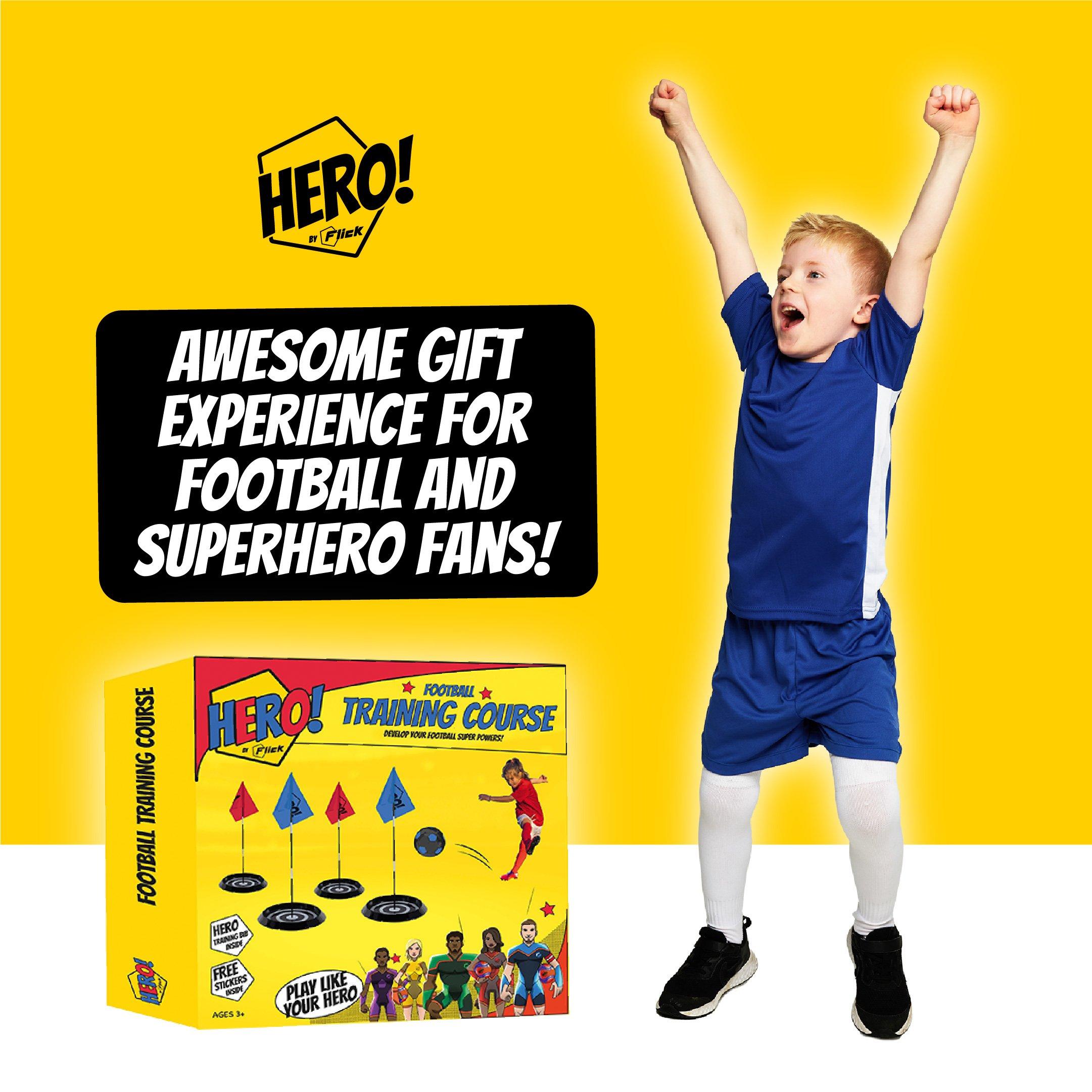 Black Blue & Re - Football Flick - Football Flick HERO! Target Course - 6