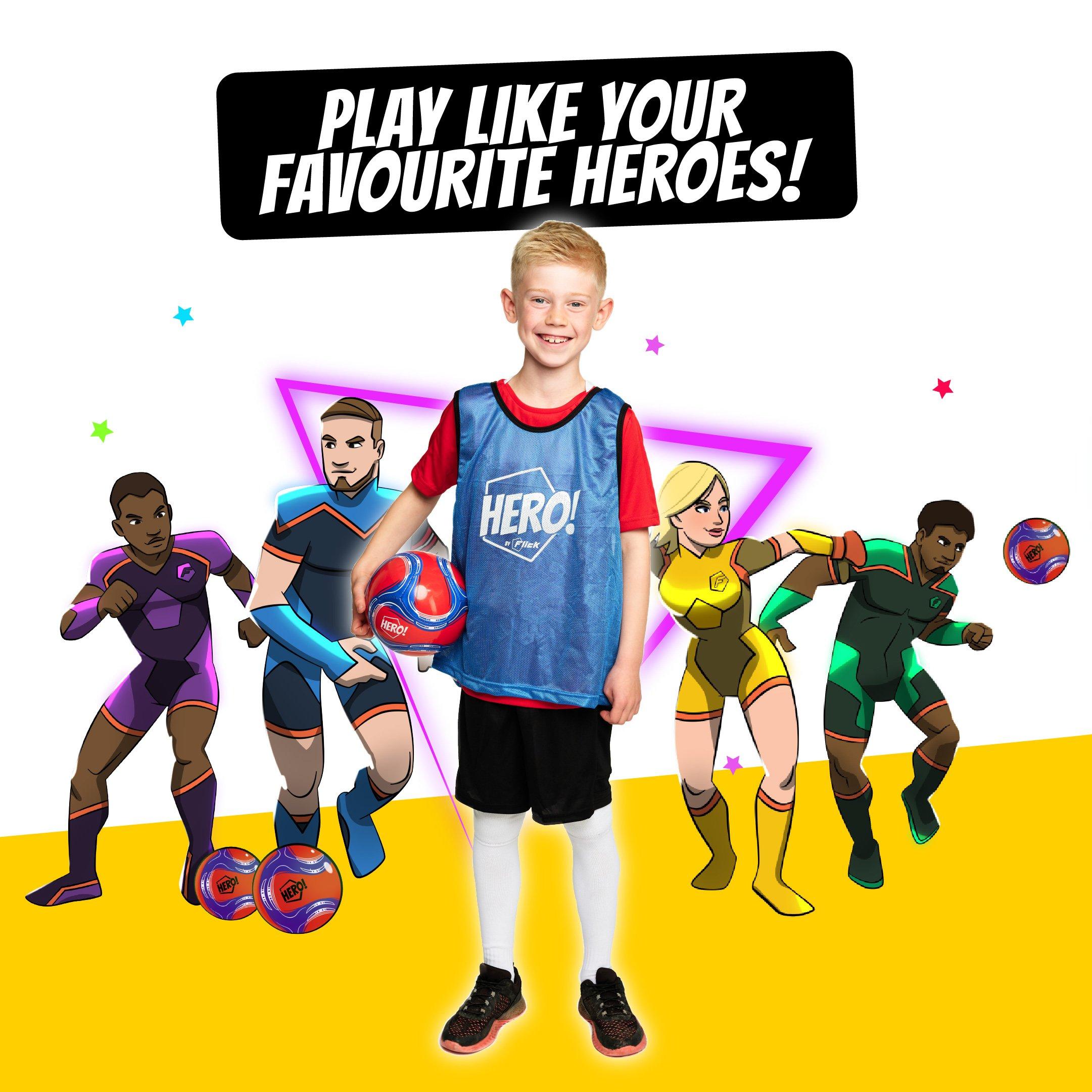 Black Blue & Re - Football Flick - Football Flick HERO! Target Course - 9