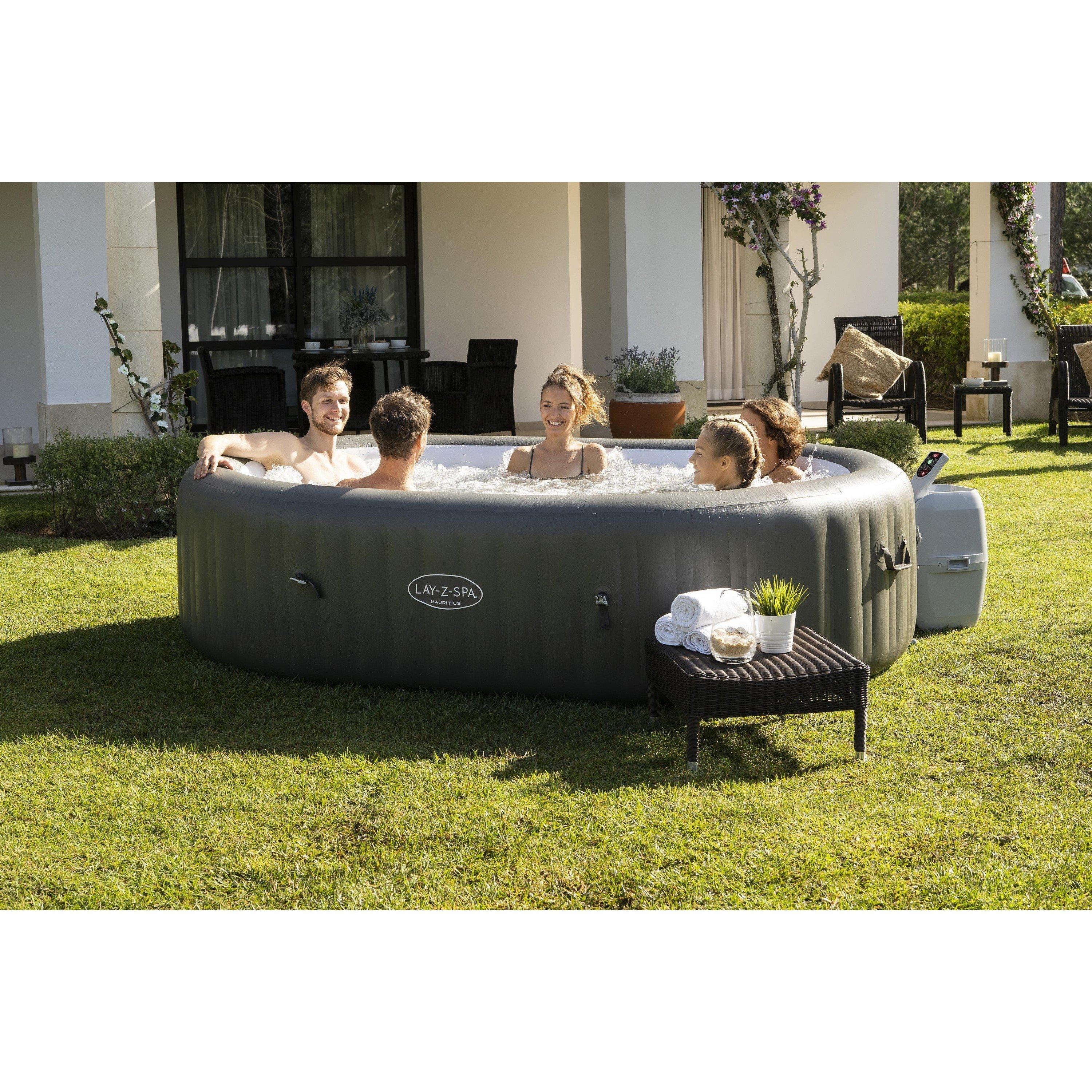Grey - Lay-Z-Spa - Mauritius AirJet - 4