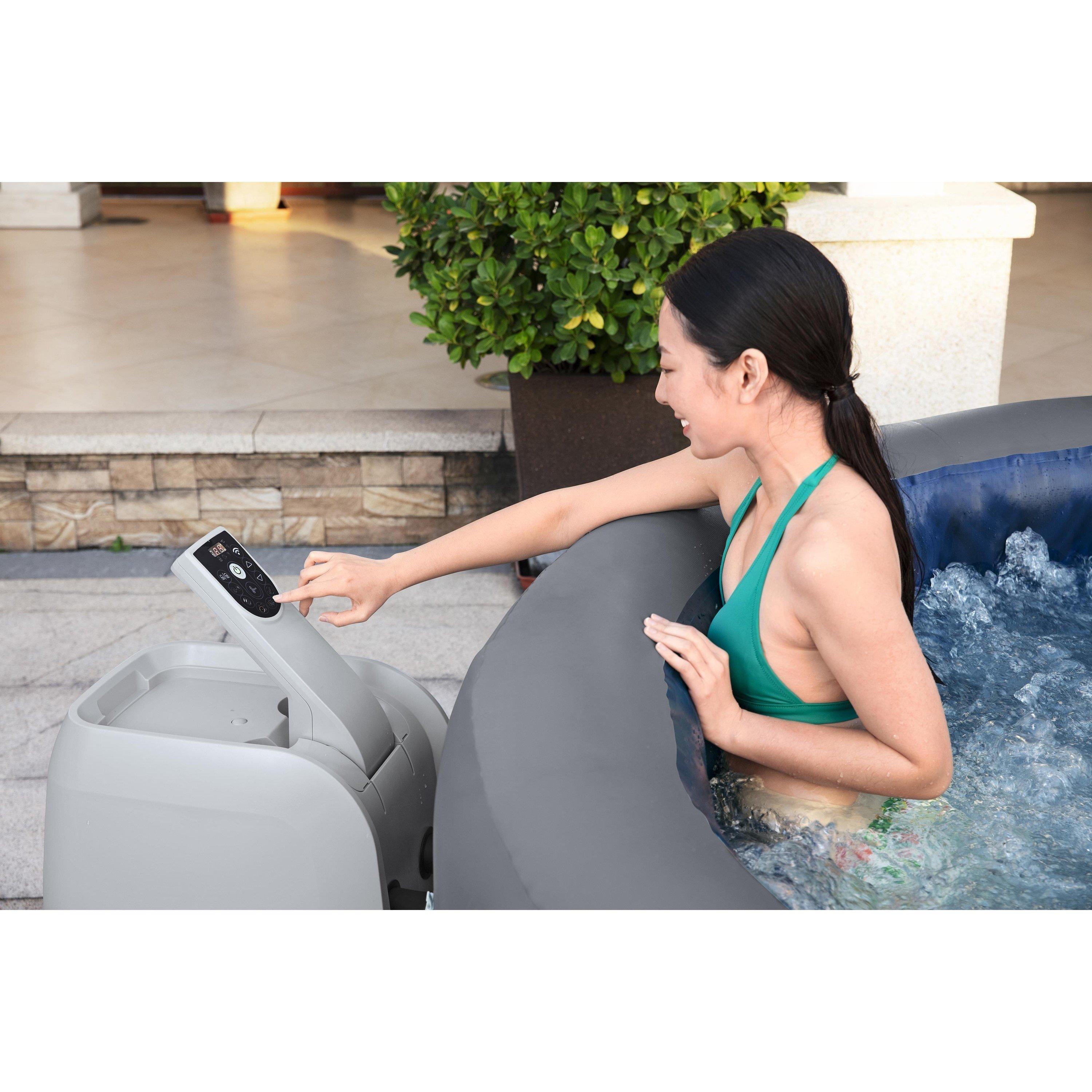 Grey - Lay-Z-Spa - Santorini Hydrojet Pro - 4