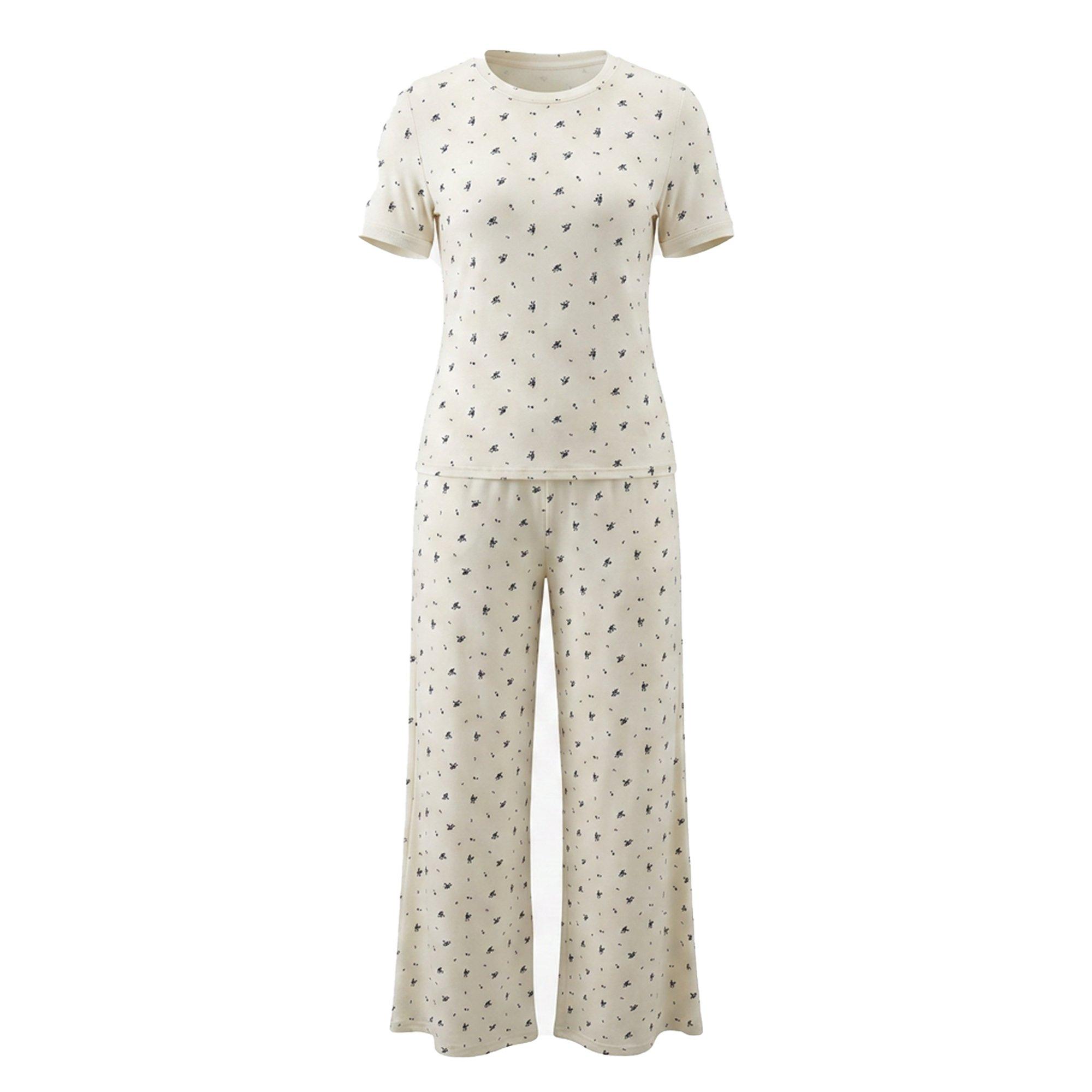 Ditsy Bloemen - Linea - Linea SS Trouser Set Ld64 - 1