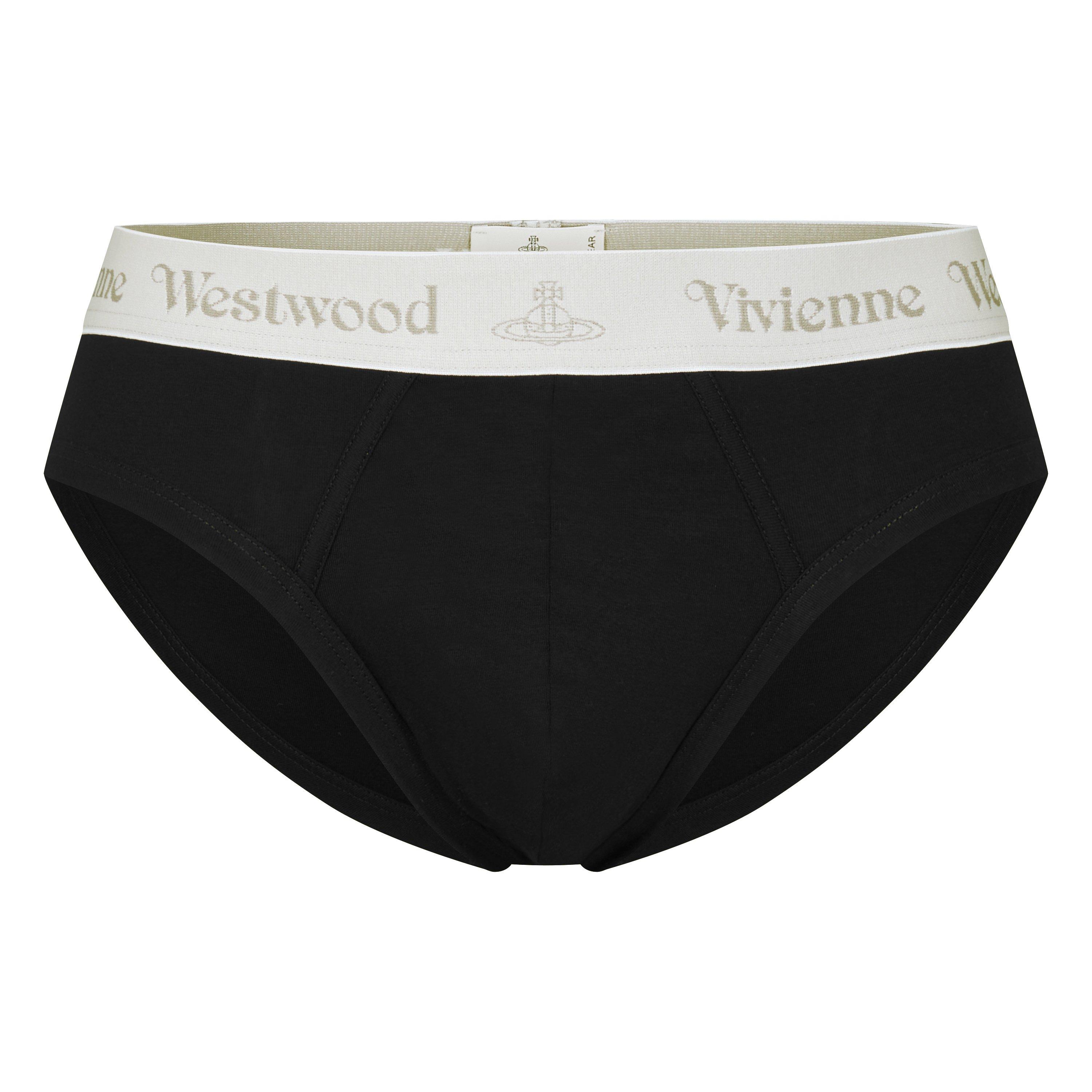 Black N401 - Vivienne Westwood - Saturn Orb Briefs 2-Pack - 4
