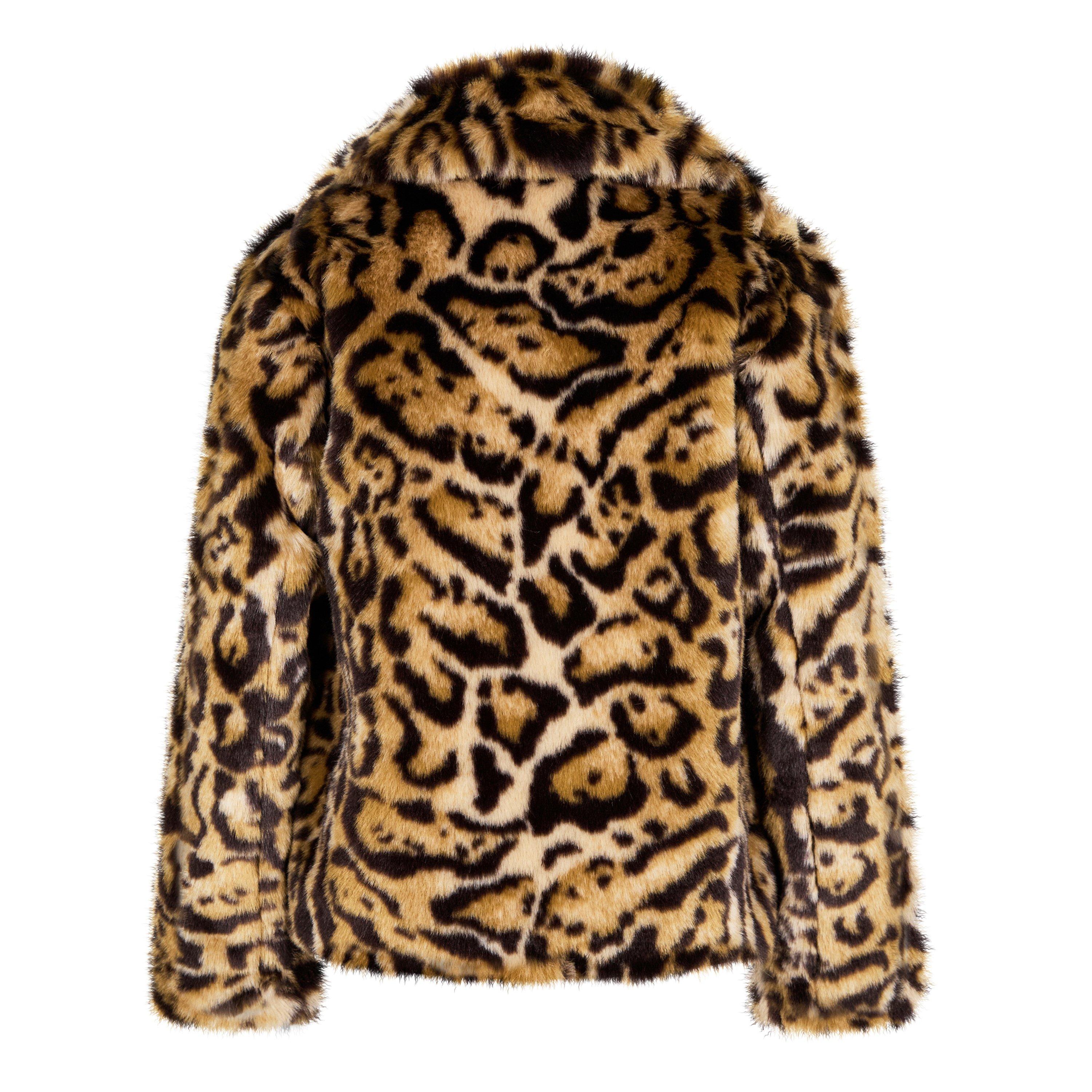 Leopard - Biba - Junior Girls Biba Faux Fur Jacket - 6