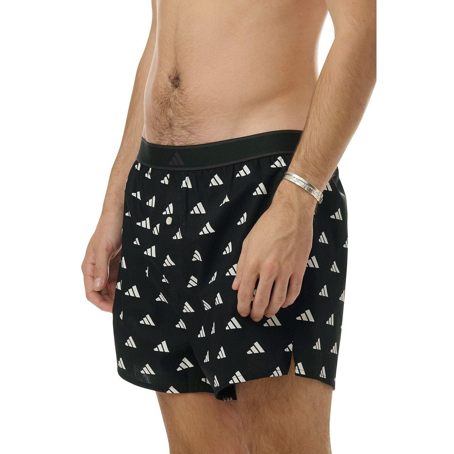 Schwarz - adidas - Active Woven Boxer (2PK) - 3
